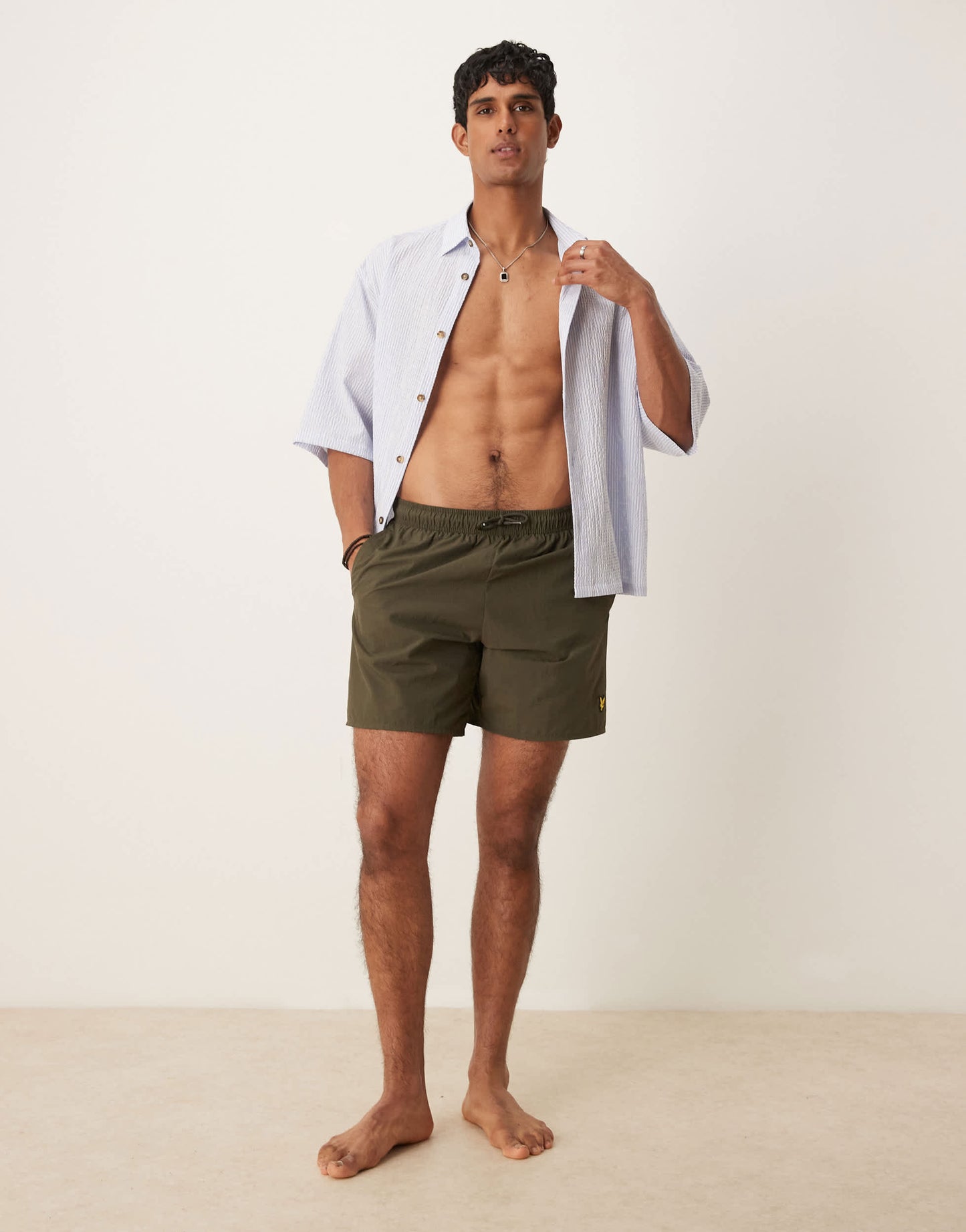 Lyle & Scott Swim Short in khaki