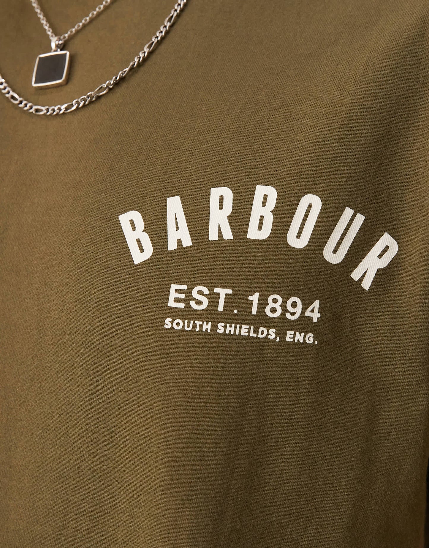 Barbour Preppy t-shirt in light sage