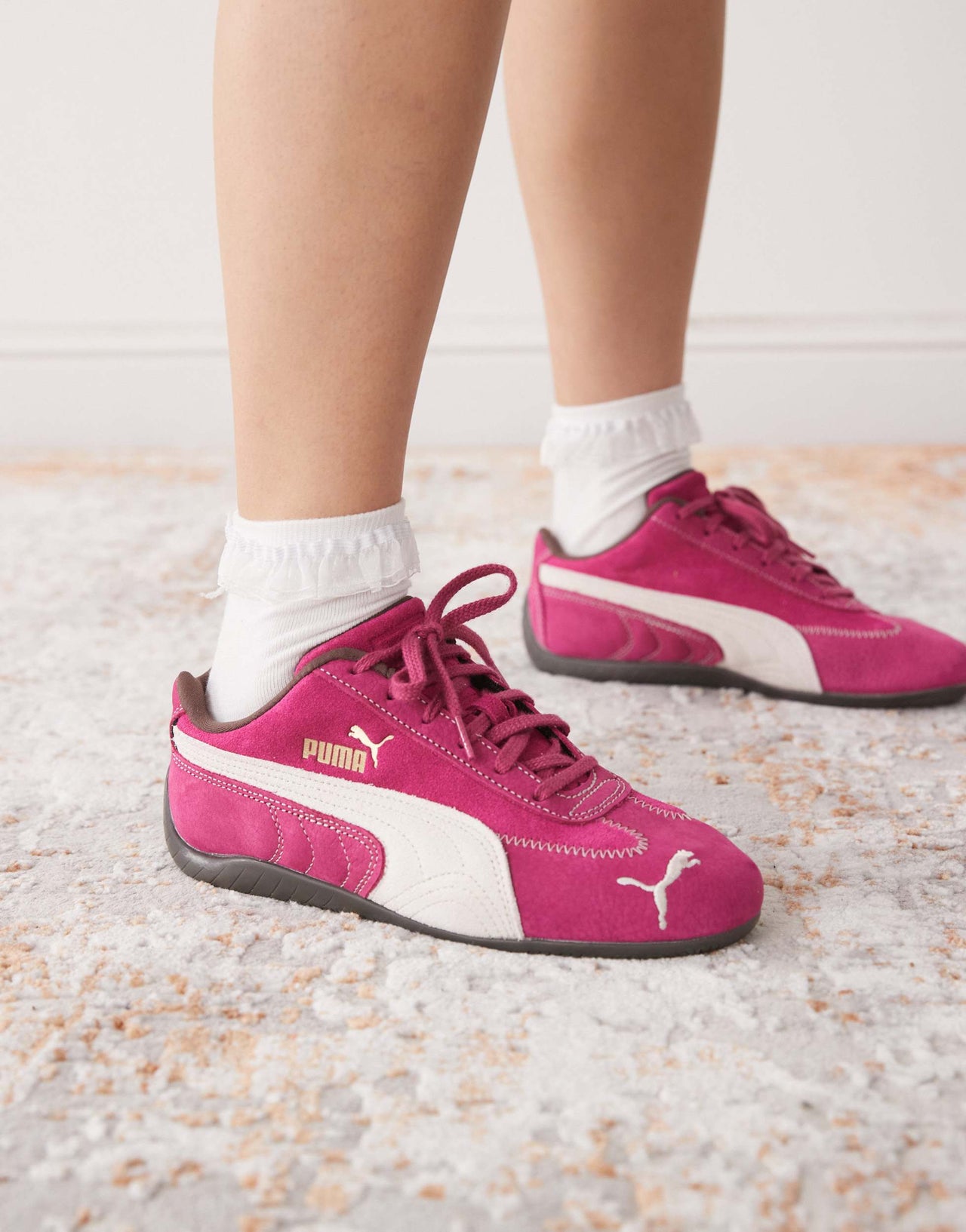 Puma Speedcat Wine Club trainers in pink