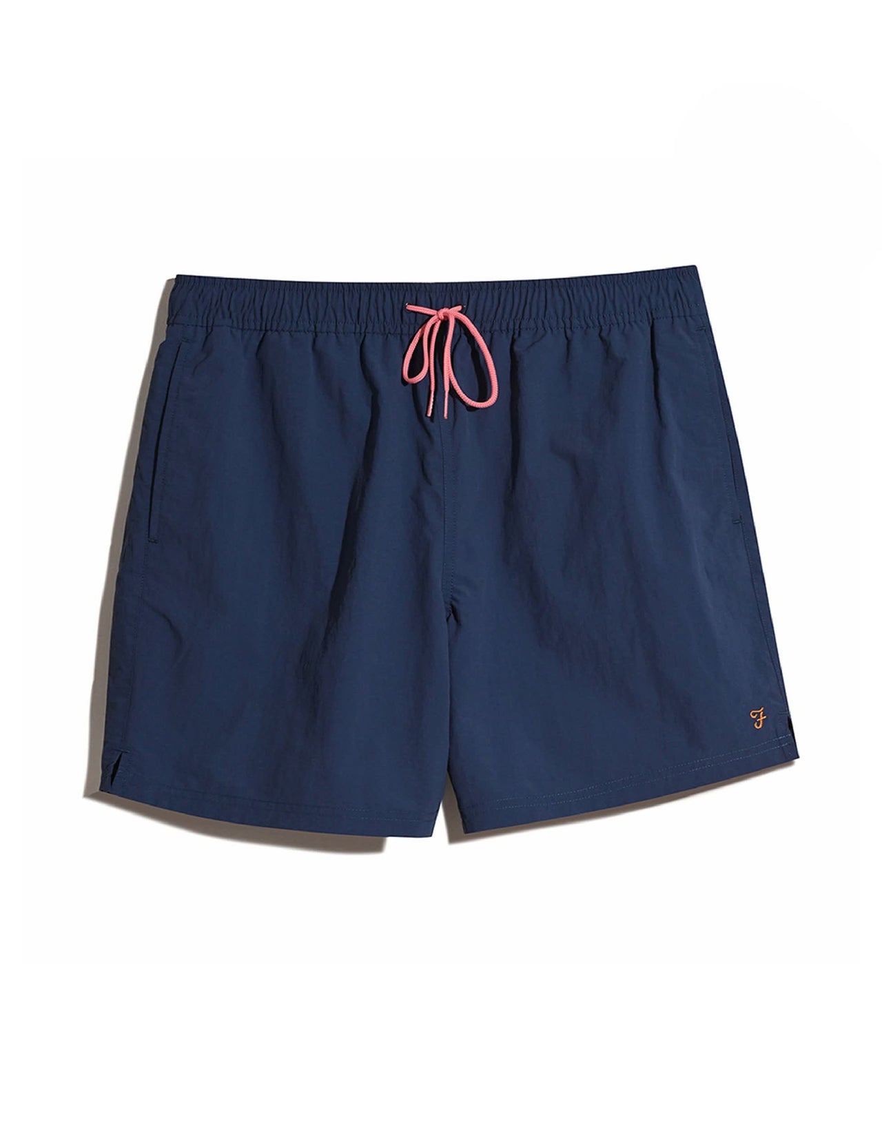 Farah colbert swim shorts in mid blue
