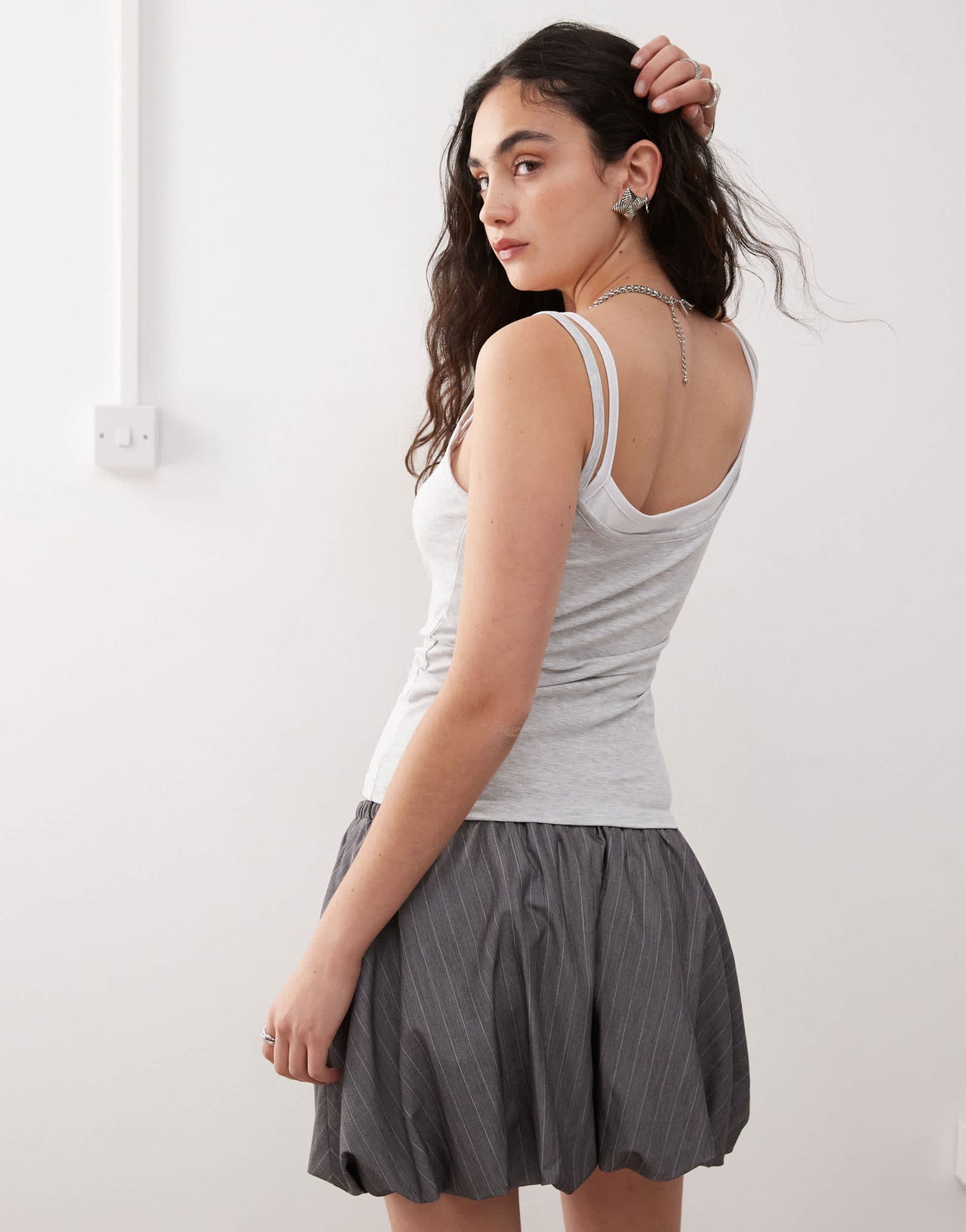COLLUSION elevated double layer cami