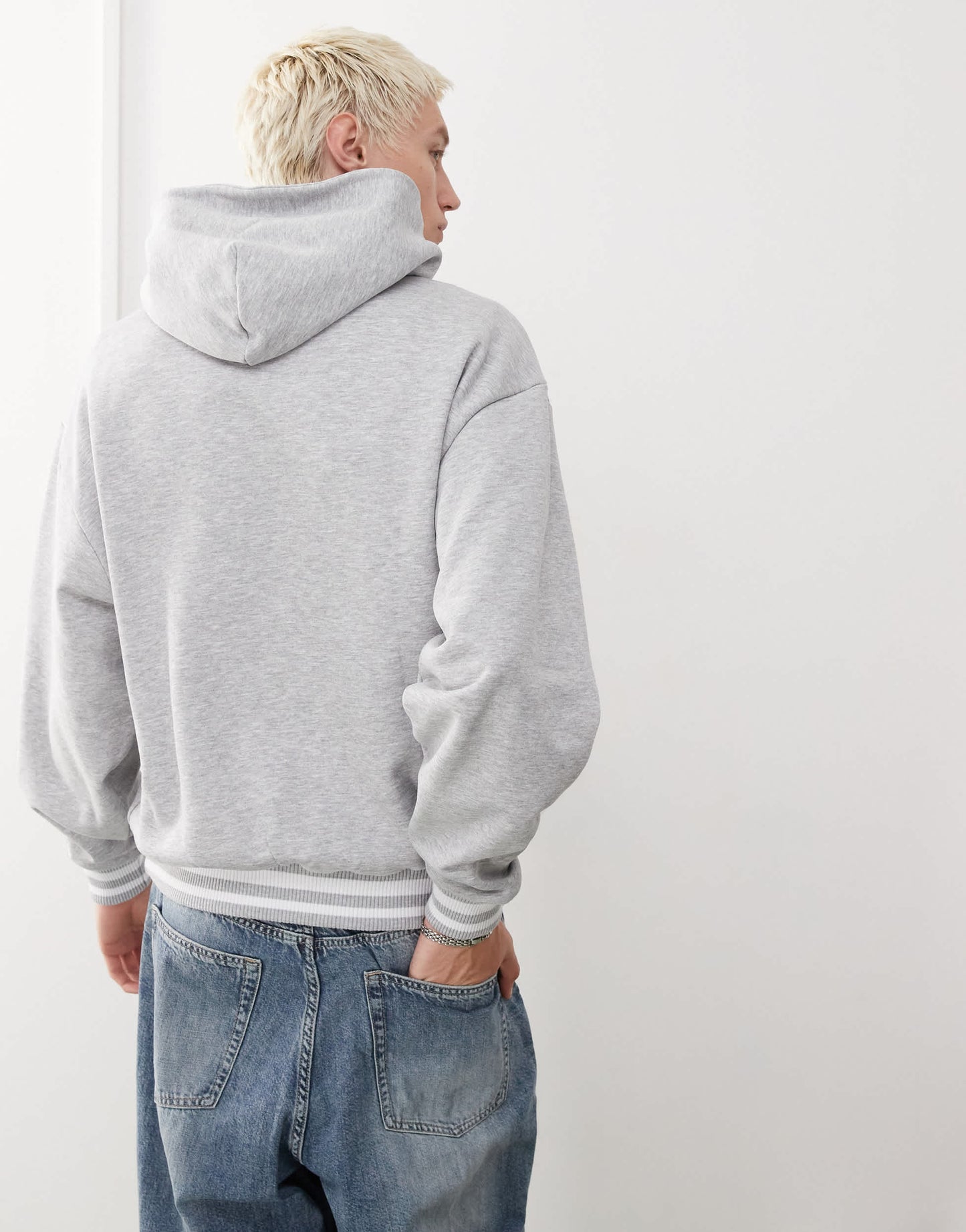 Karl Kani ellipse logo hoodie in grey