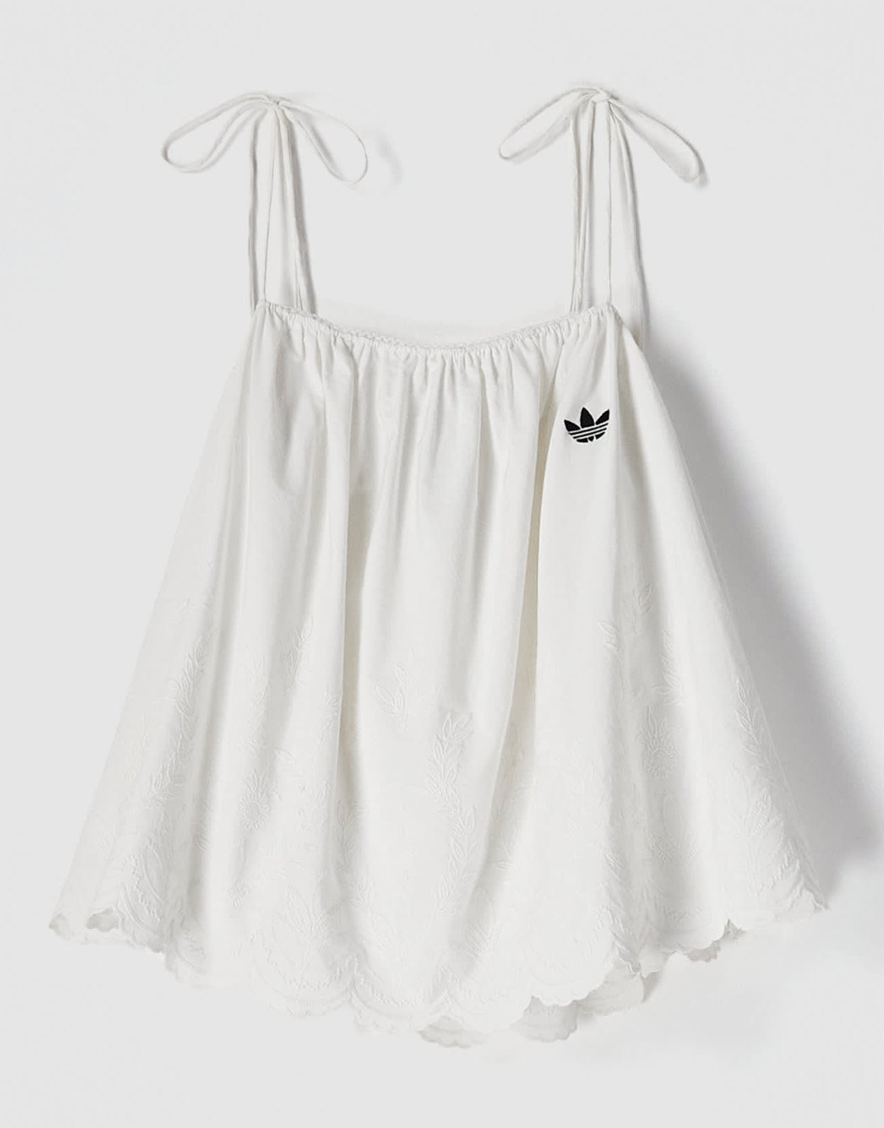 adidas Originals x ASOS broderie cami top in white
