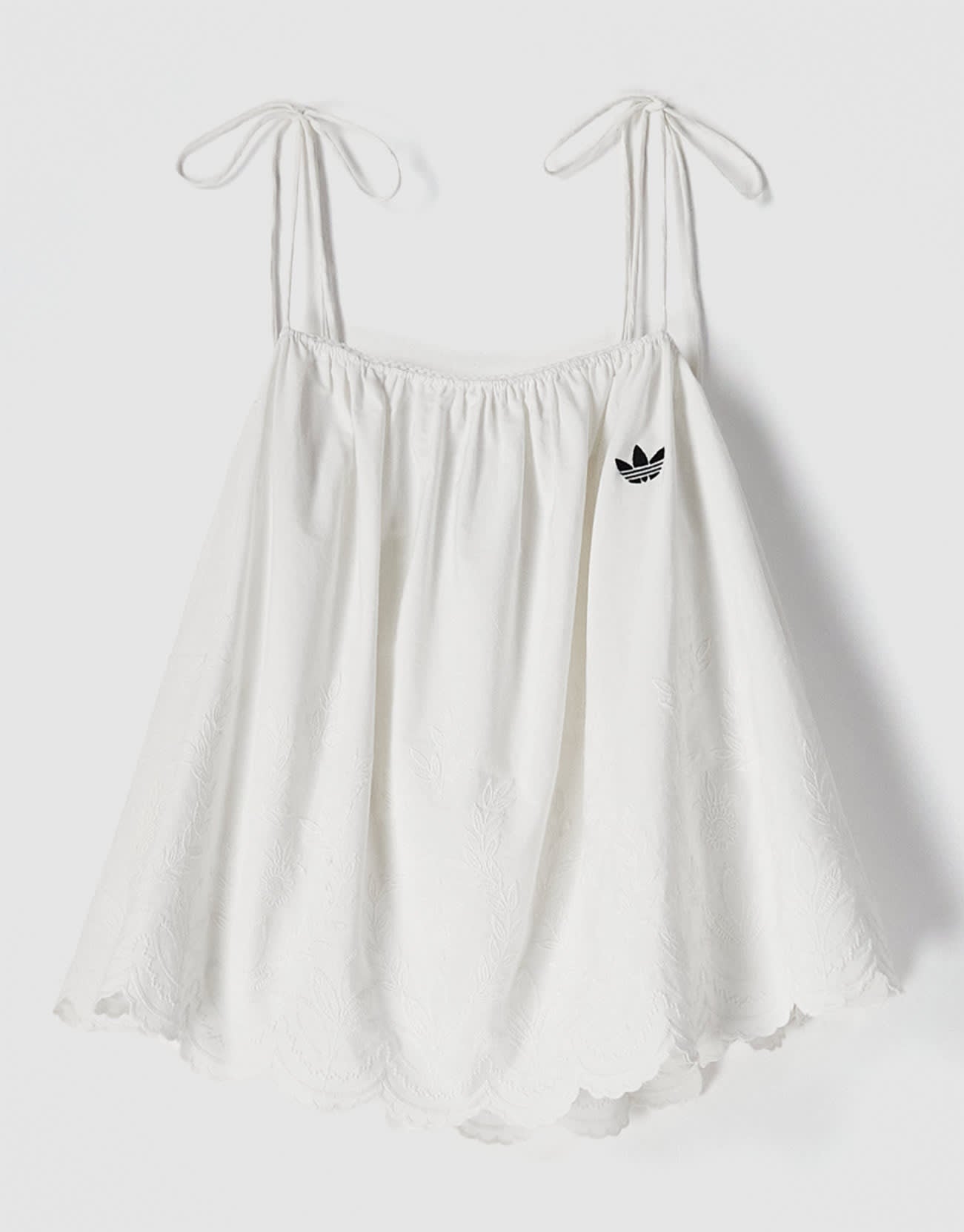 adidas Originals x ASOS broderie cami top in white