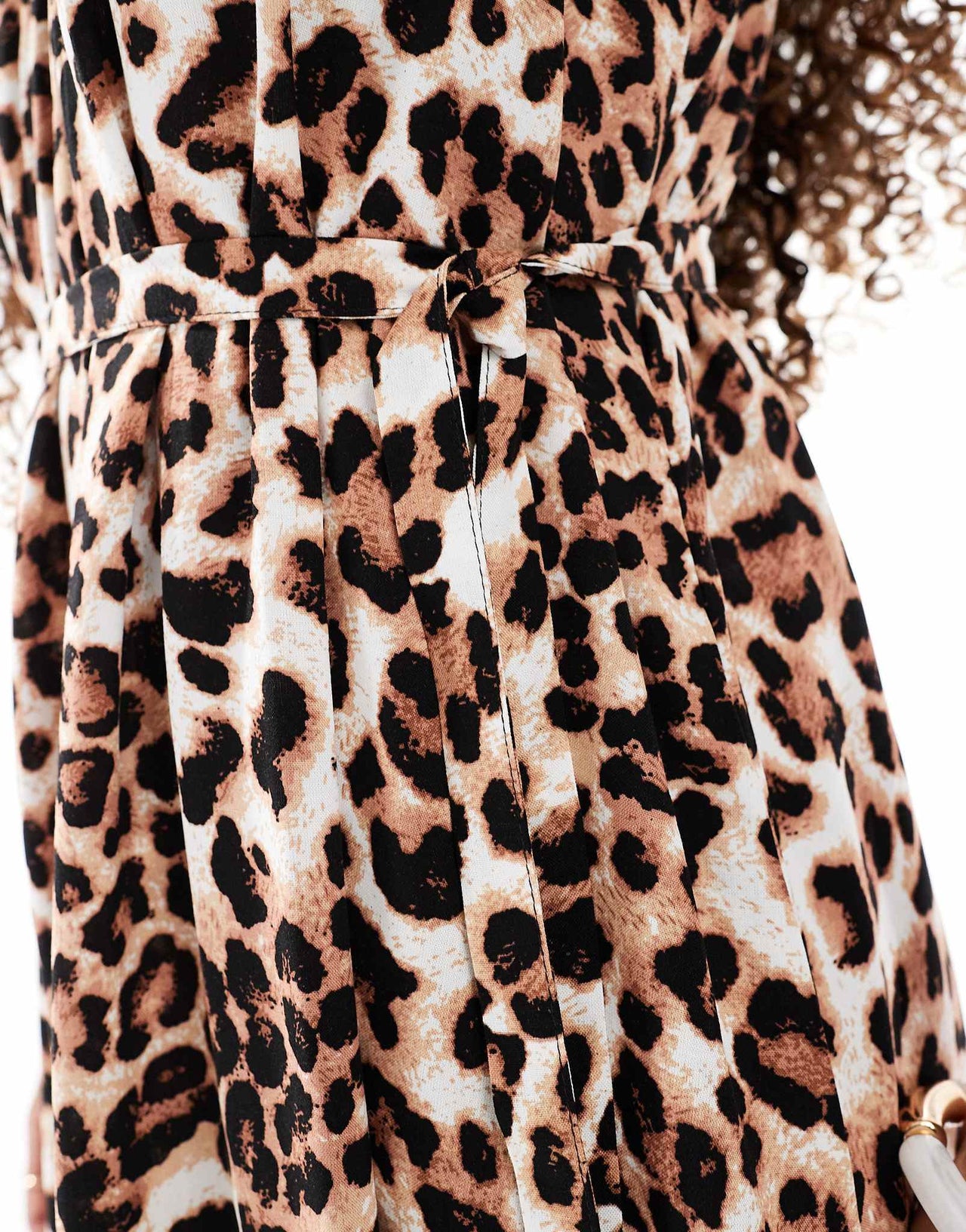 Vero Moda Easy cami ankle dress in leopard print