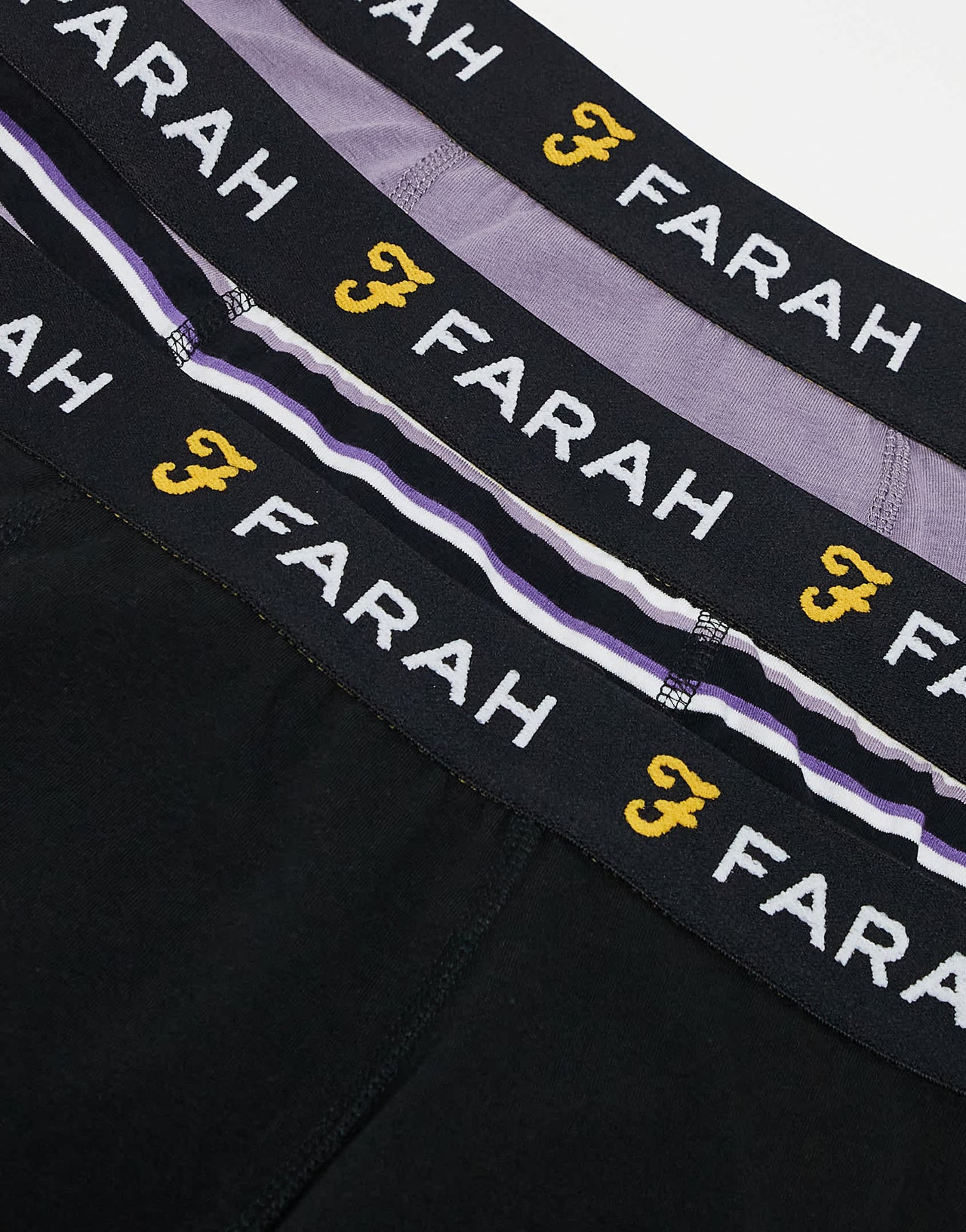 Farah 3 pack Sweeney boxers in multi