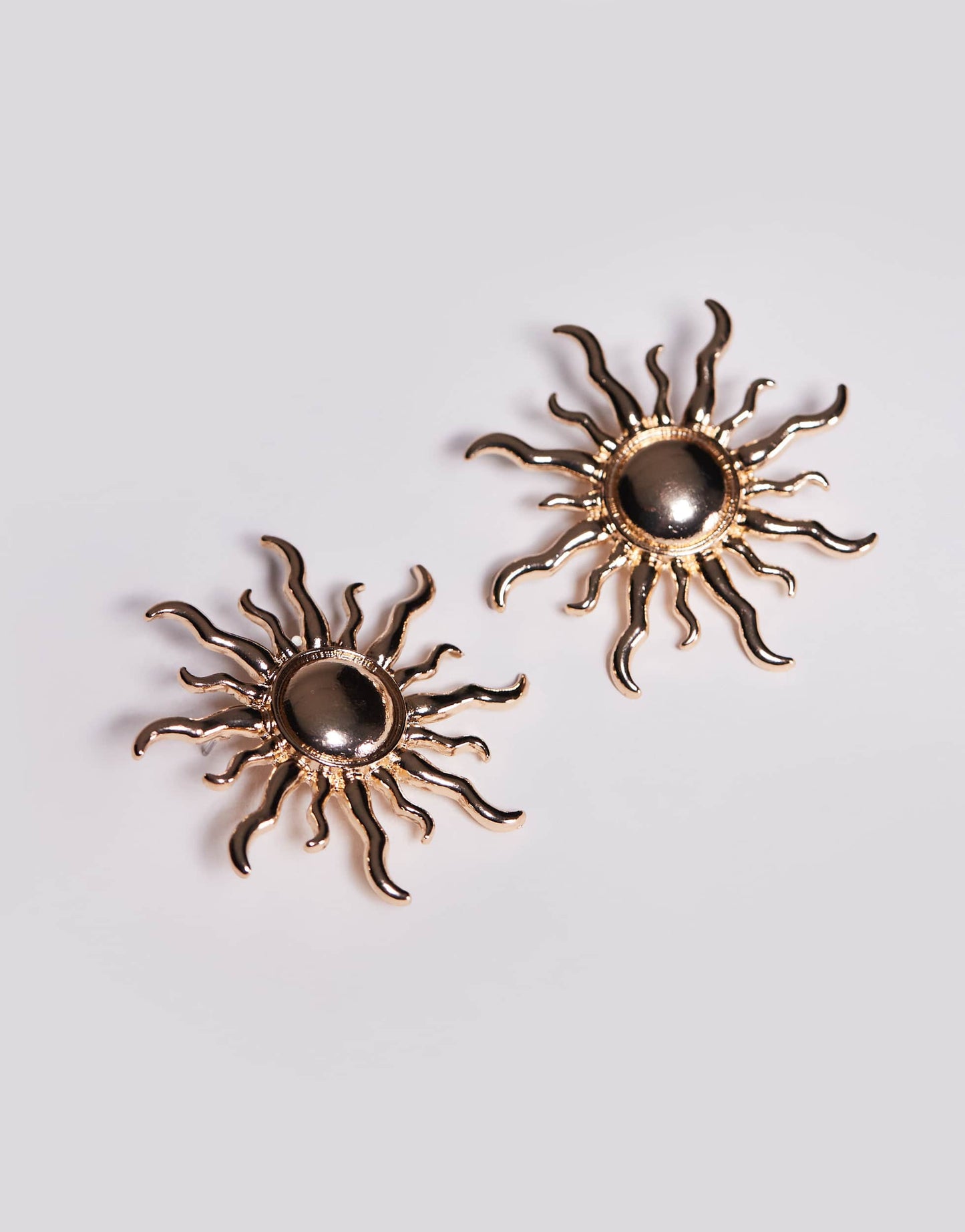 8 Other Reasons sun earrings in gold