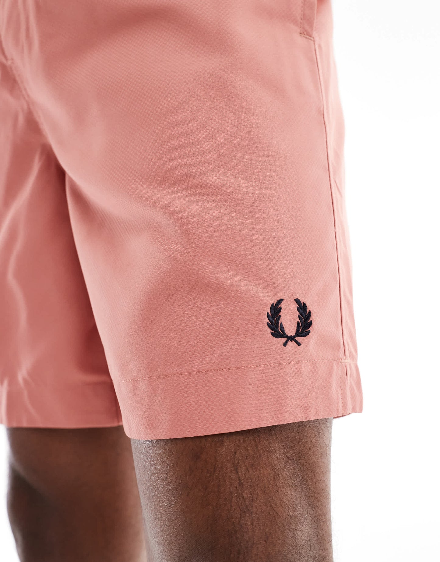 Fred Perry swim shorts in pink
