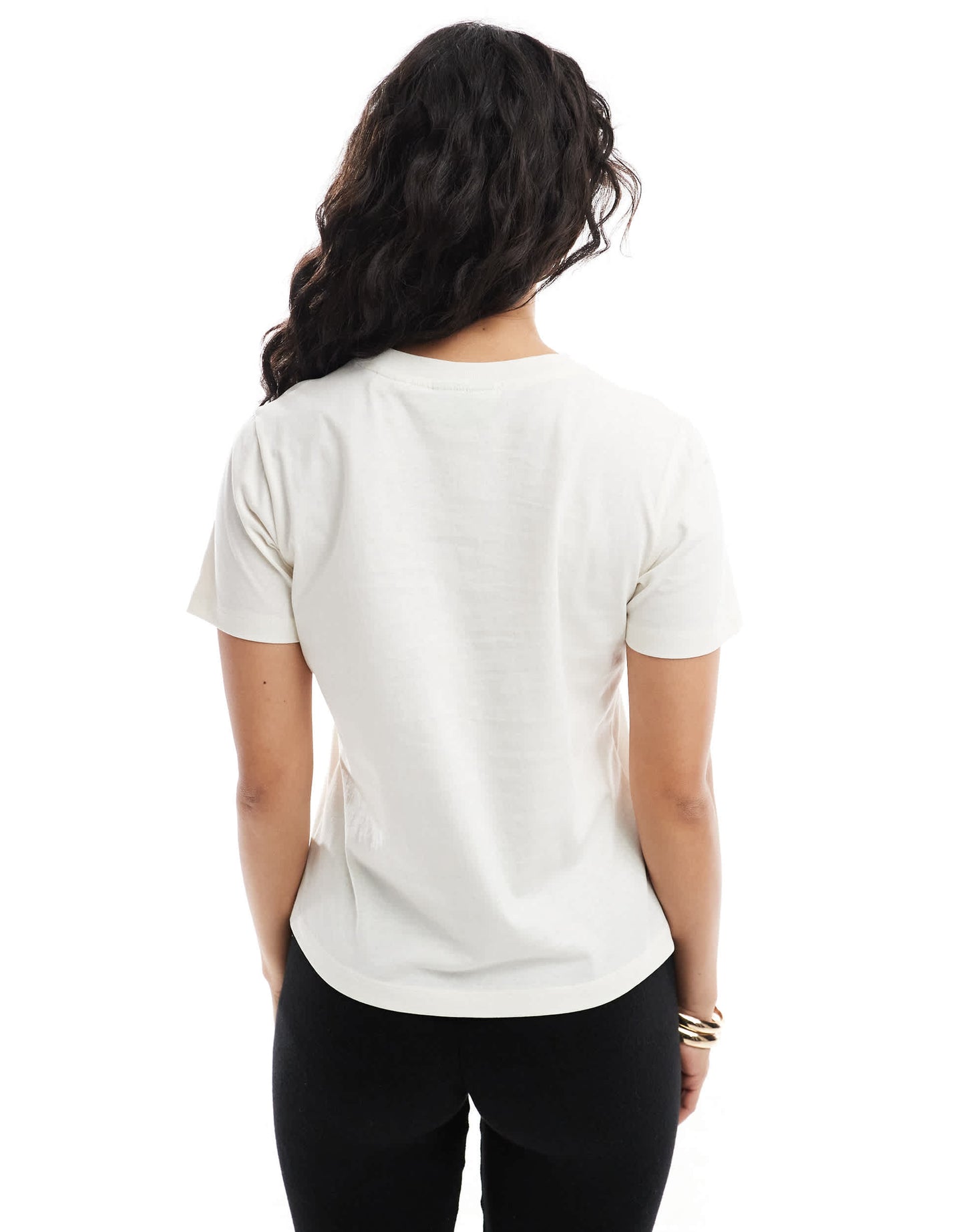 JJXX reformer club t-shirt in cream