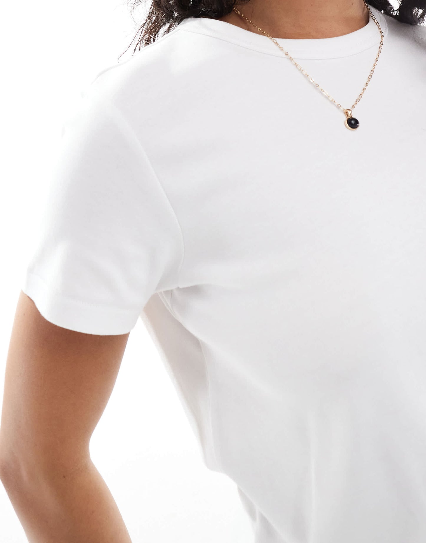 Pull&Bear 2 pack short sleeve cotton t-shirt in black & white