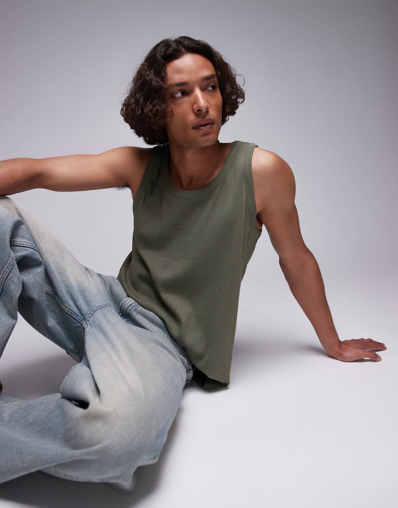 Allsaints edwards vest in eden green