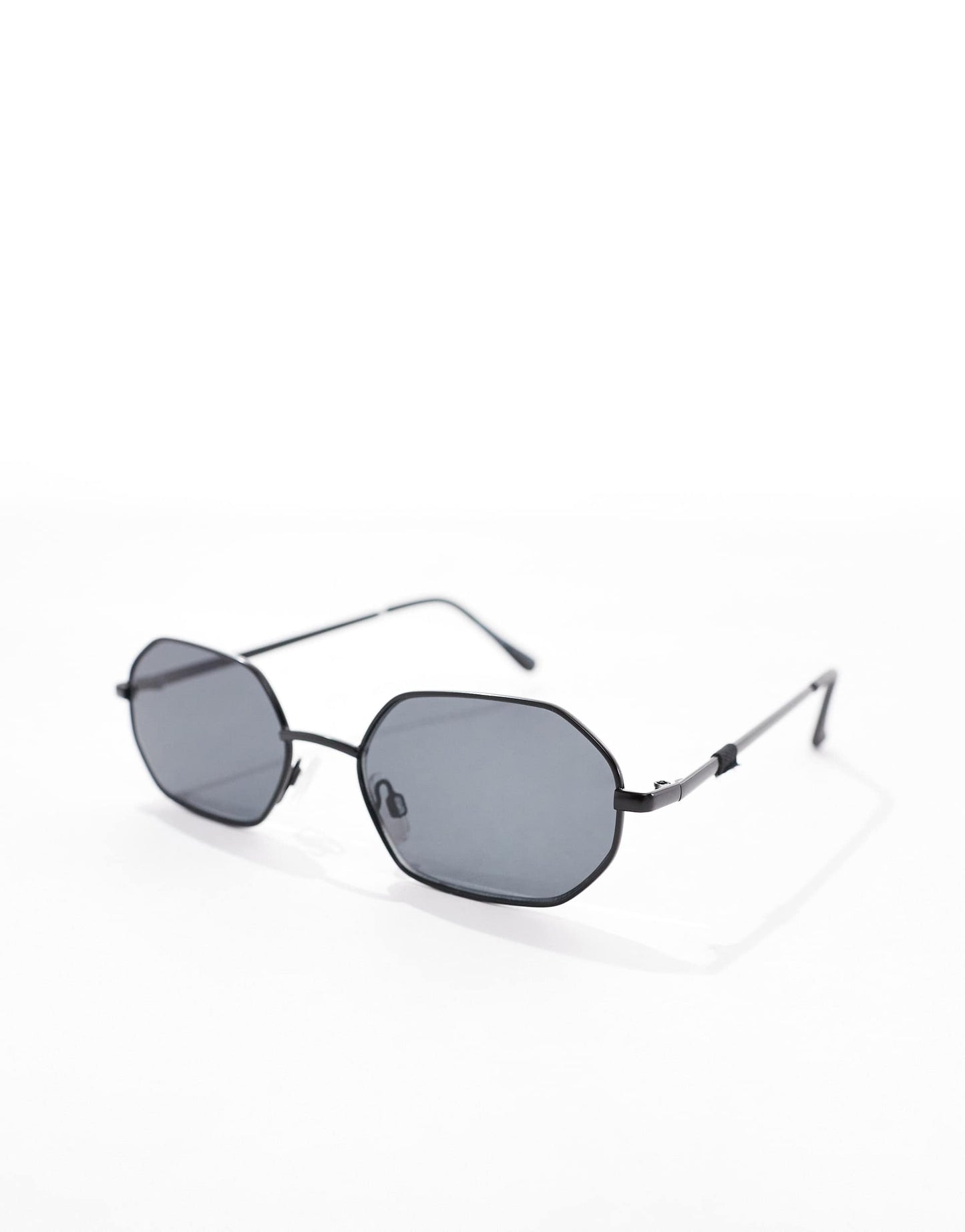 Pull&Bear metal frame  sunglasses in black