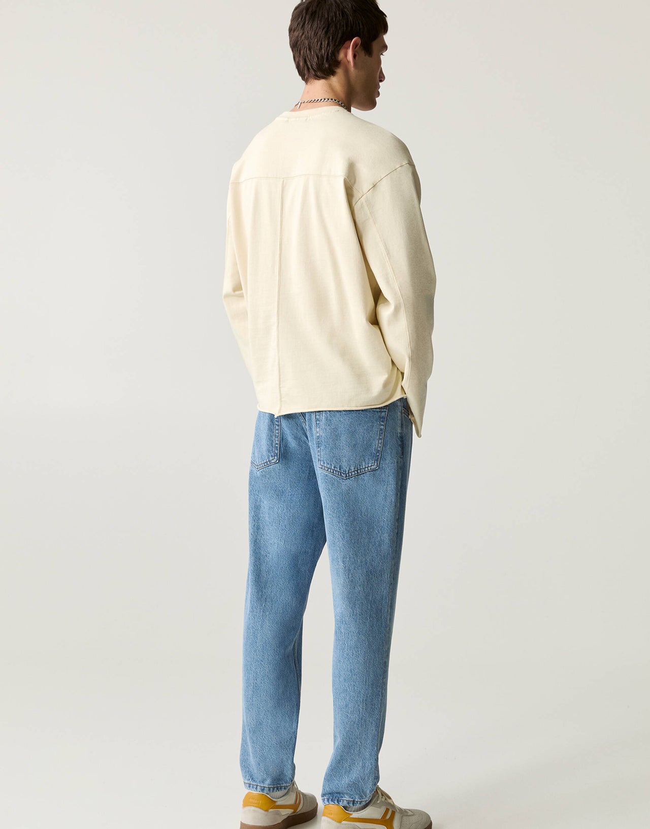 Pull&Bear standard fit denim jeans in blue