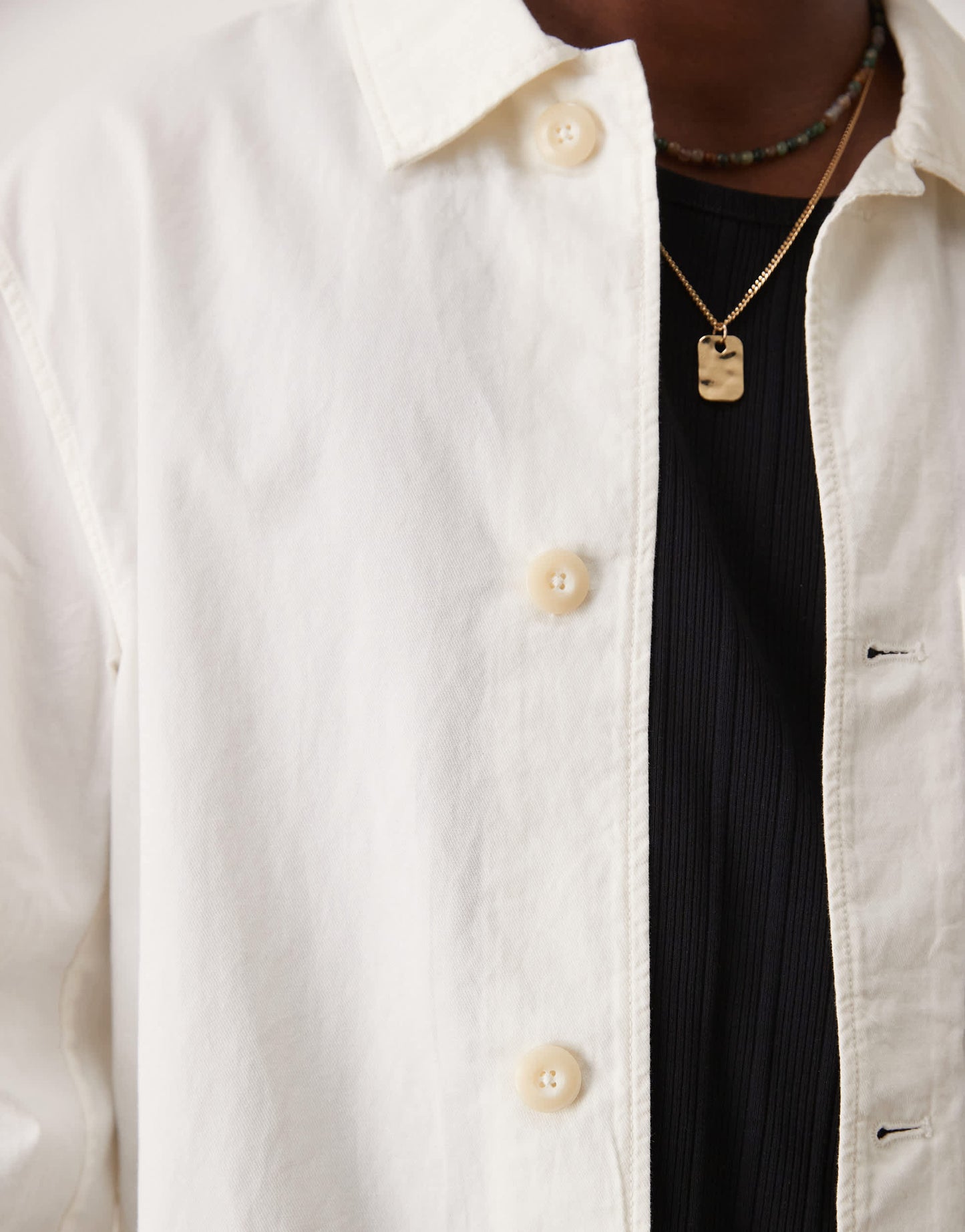 Mango relaxed fit shirt in ecru