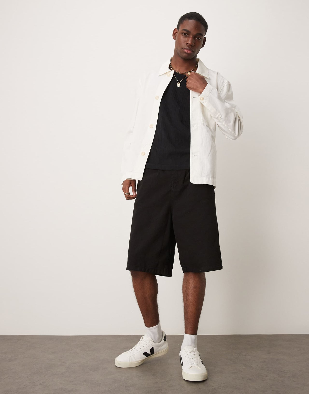Mango relaxed fit shirt in ecru
