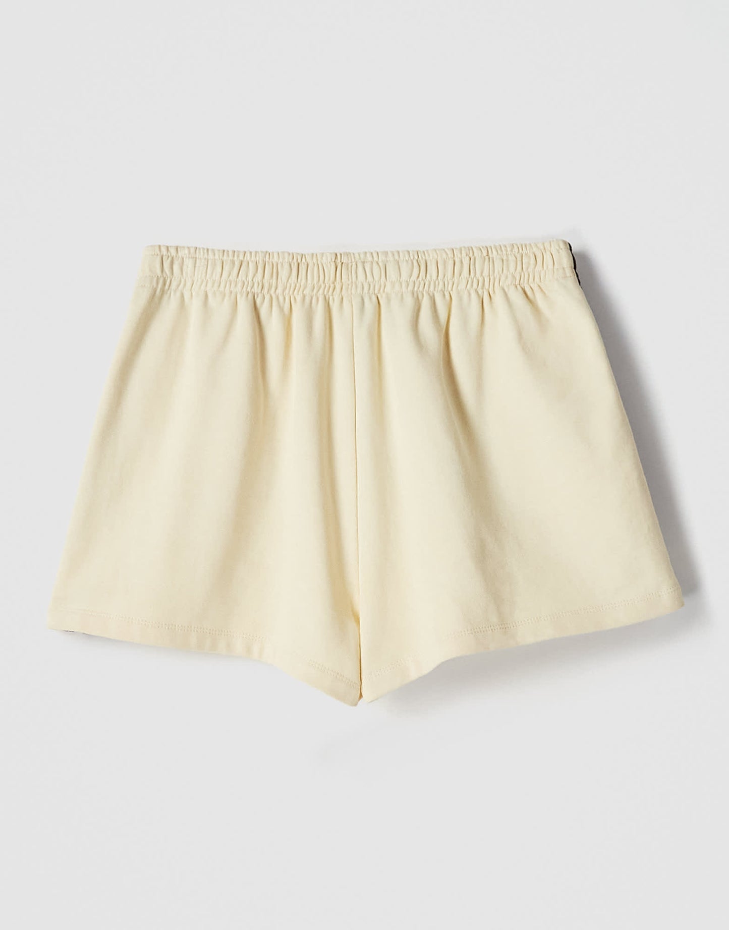 adidas Originals x ASOS jersey mini short in buttermilk