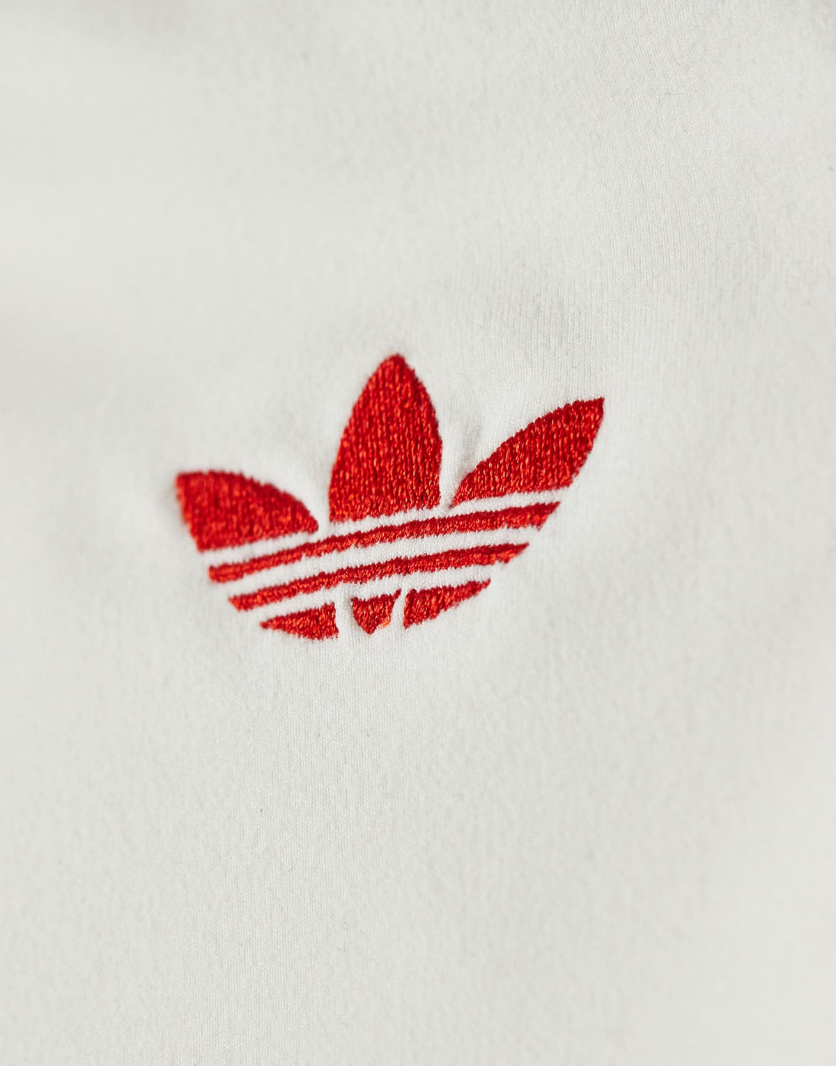 adidas Originals x ASOS bandeau top in off white