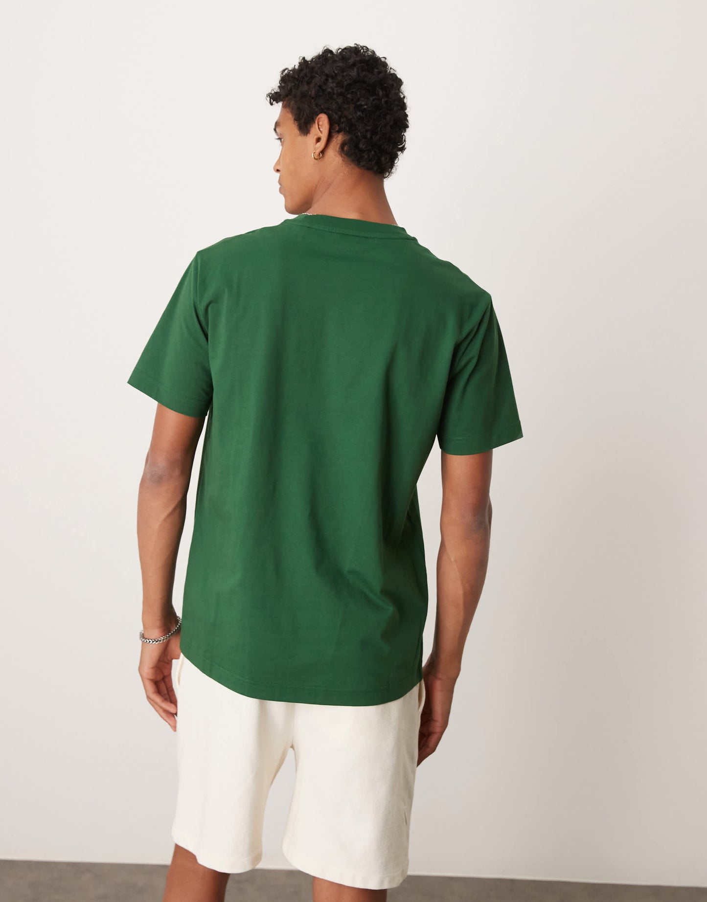 GANT collegiate logo t-shirt in green