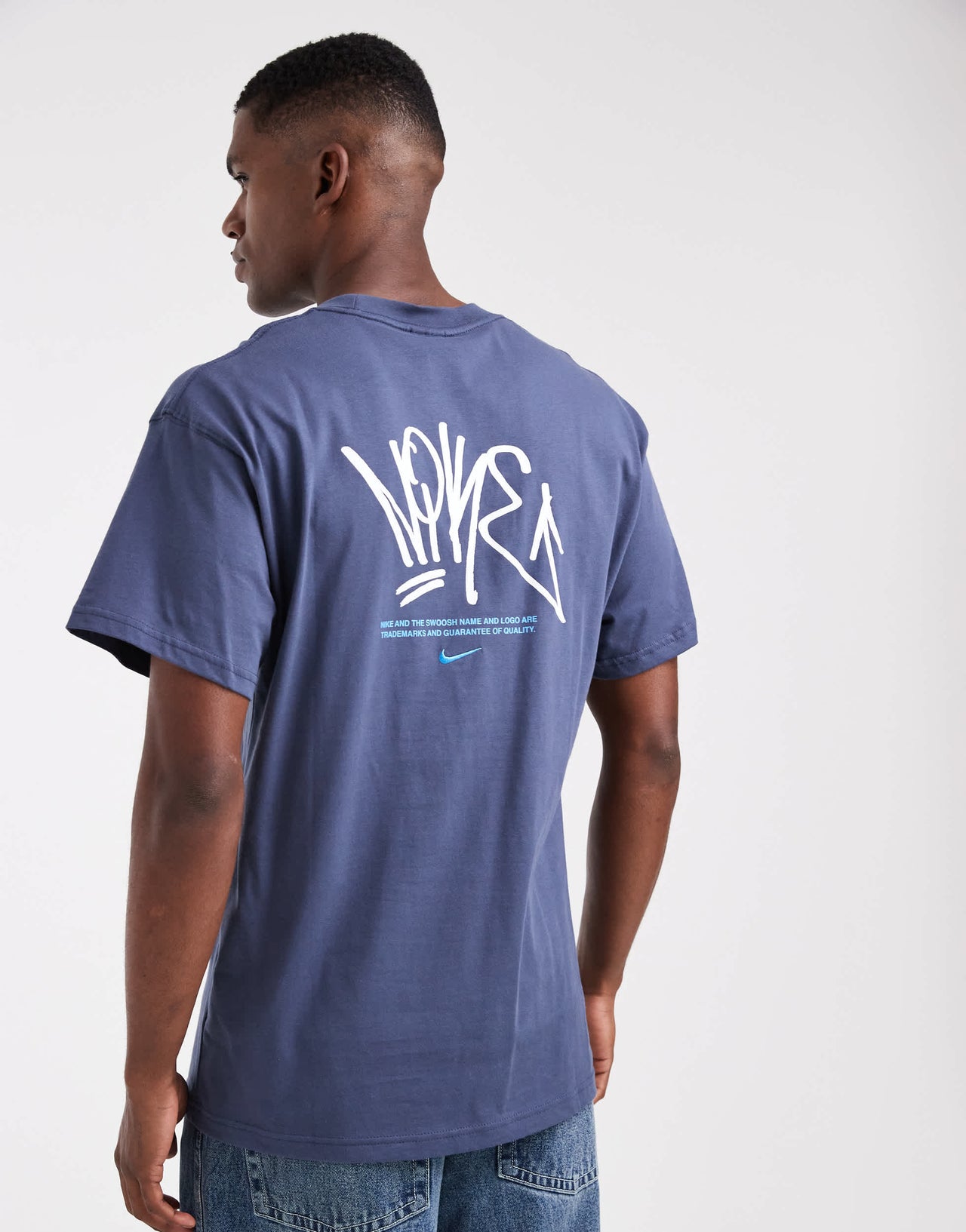 Nike Street graphic t-shirt in navy