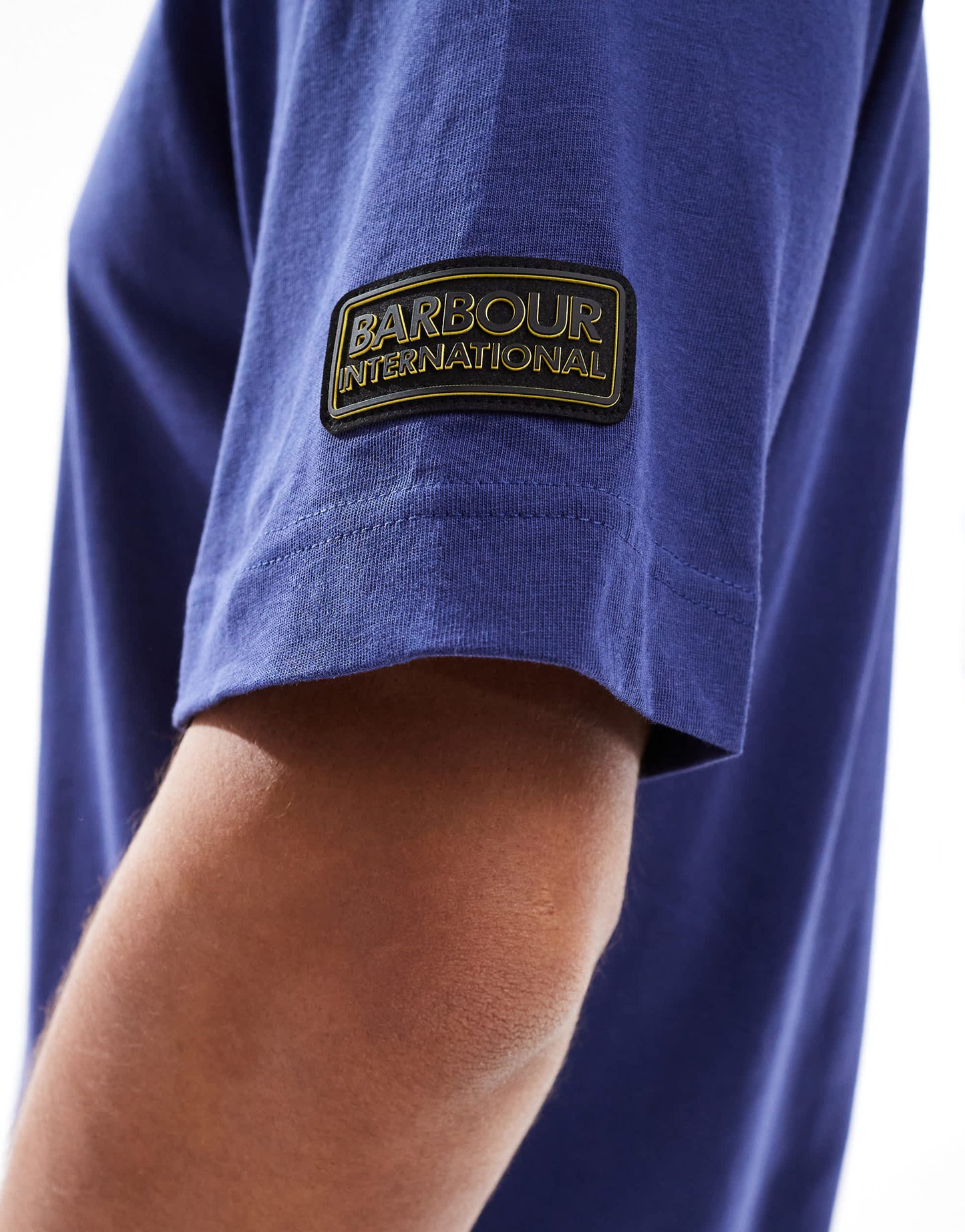 Barbour international outline t-shirt in navy