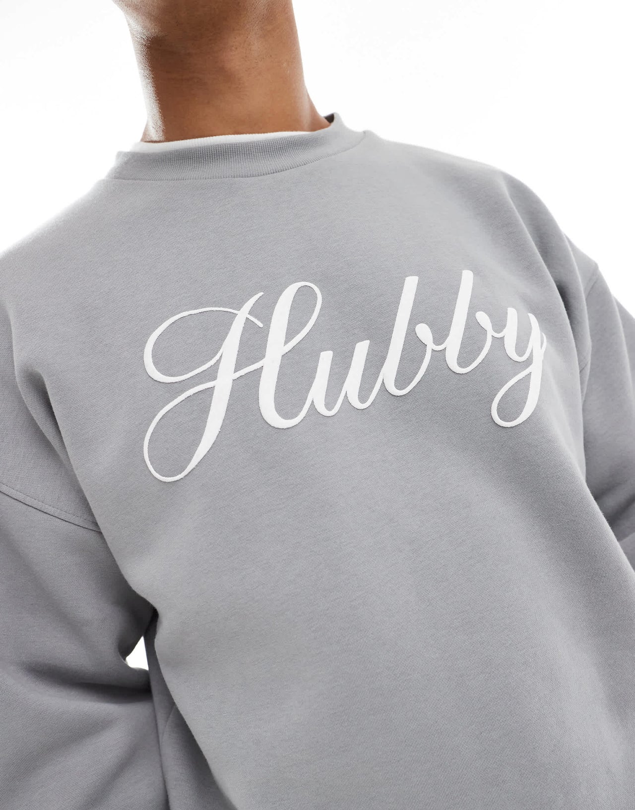 Six Stories Hubby sweatshirt in grey