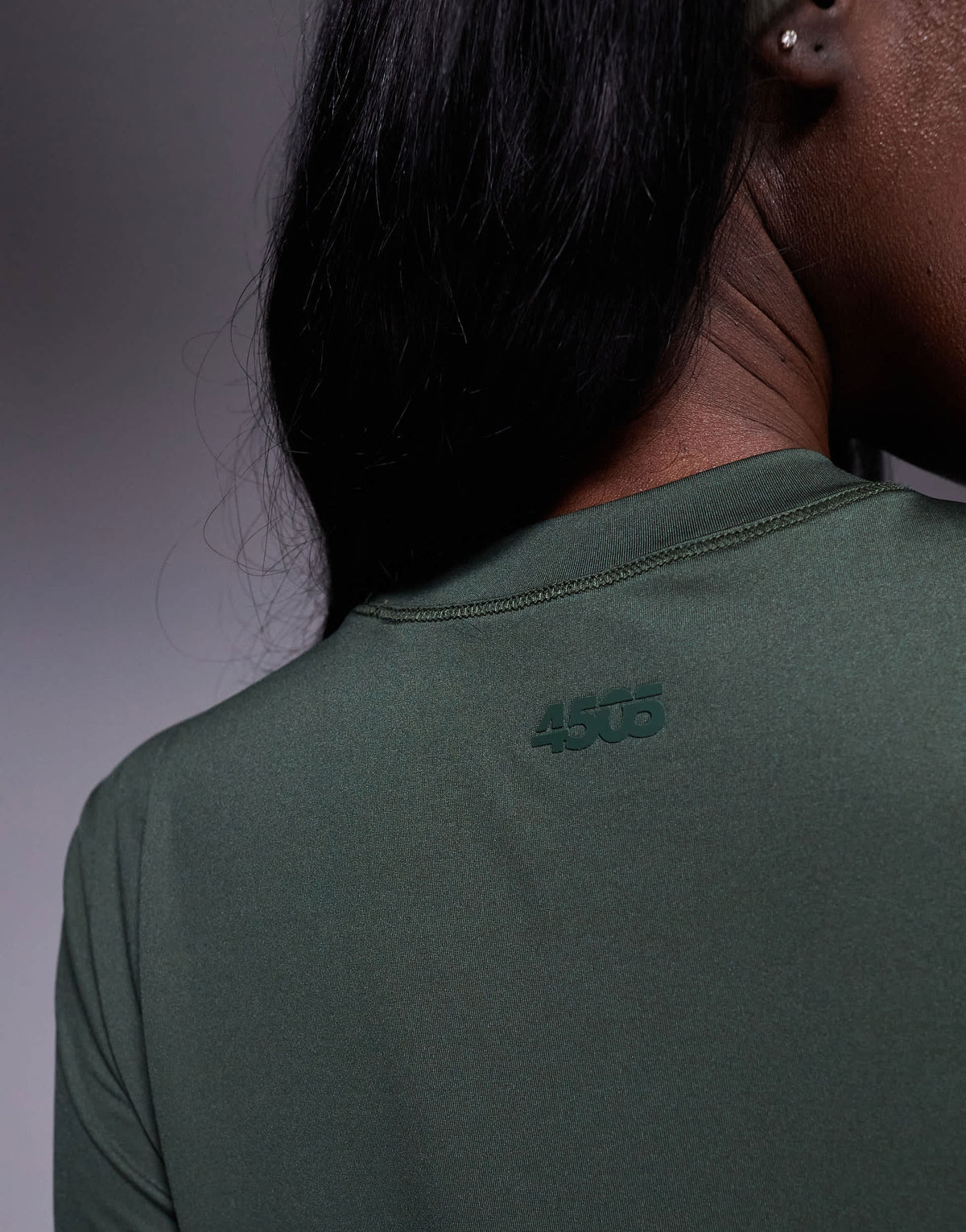 4505 Icon active quick dry performance t-shirt in dark green