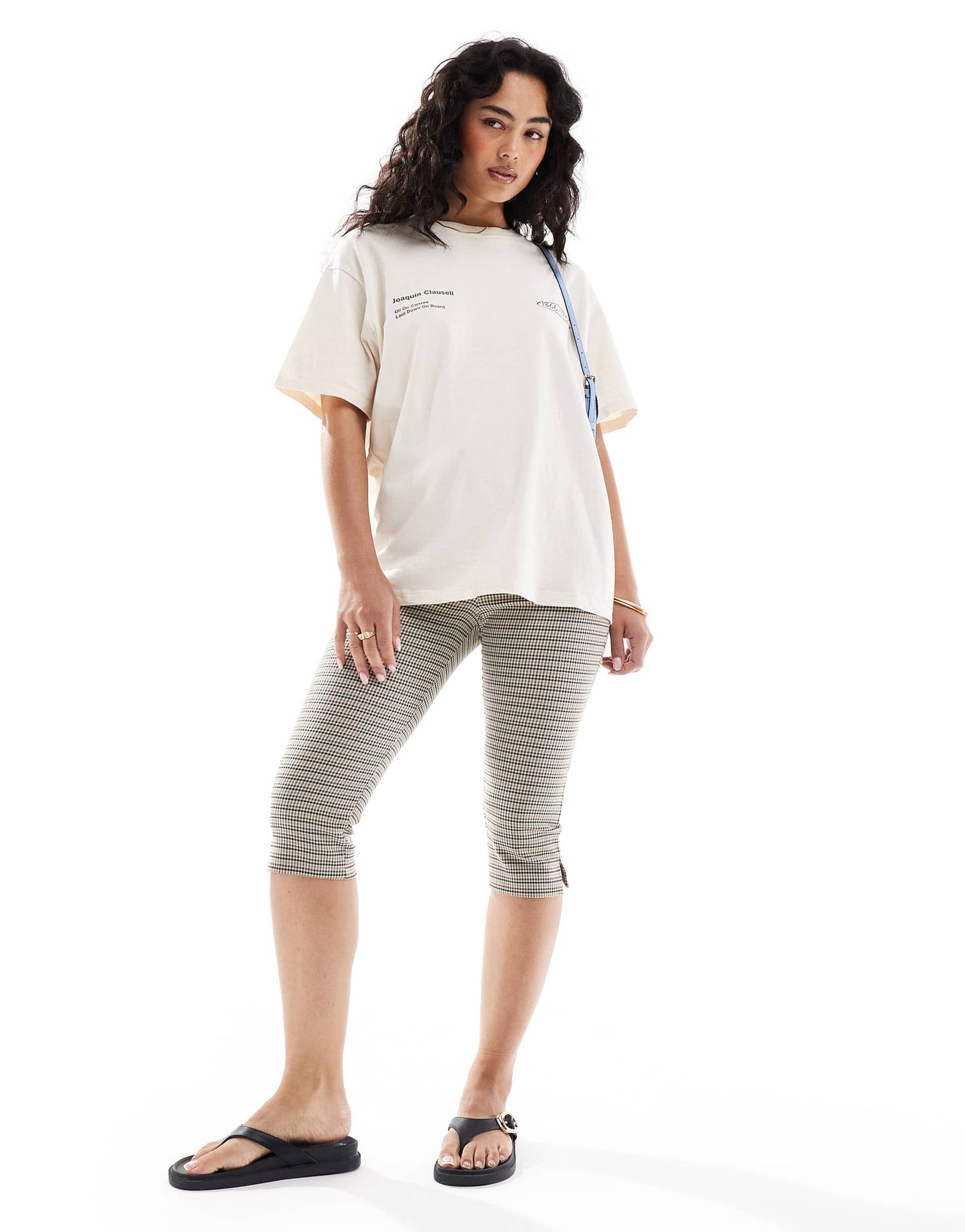 Pull&Bear Van Gogh graphic tee in ecru