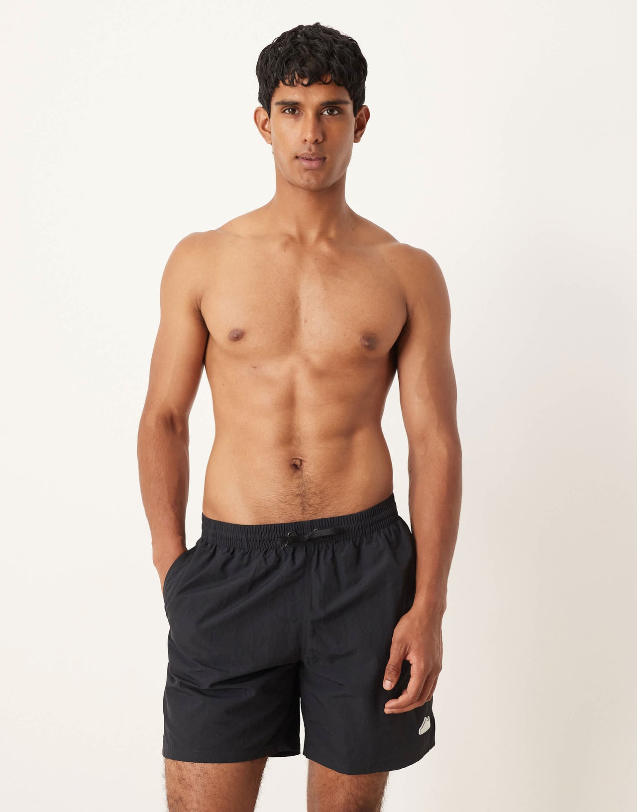 Nike 7 inch Volley swimming shorts in black