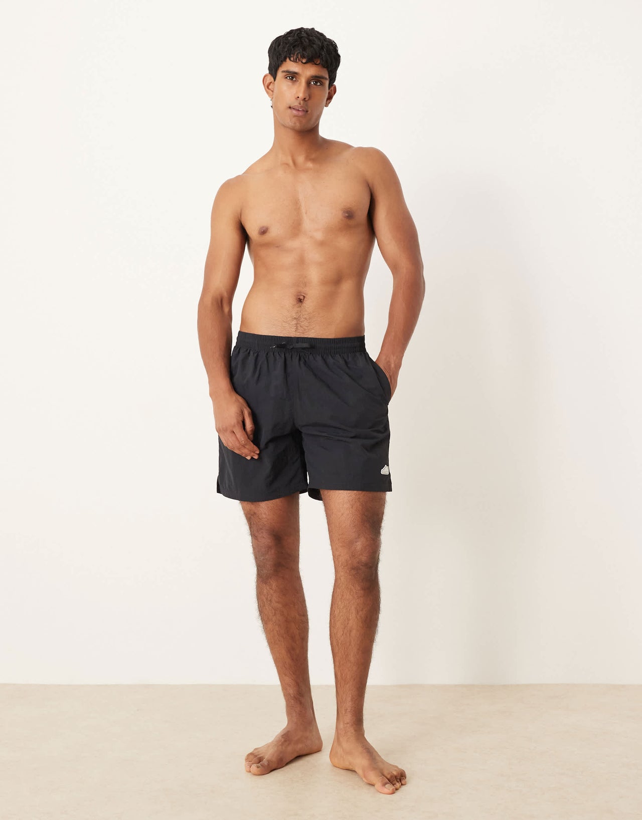 Nike 7 inch Volley swimming shorts in black