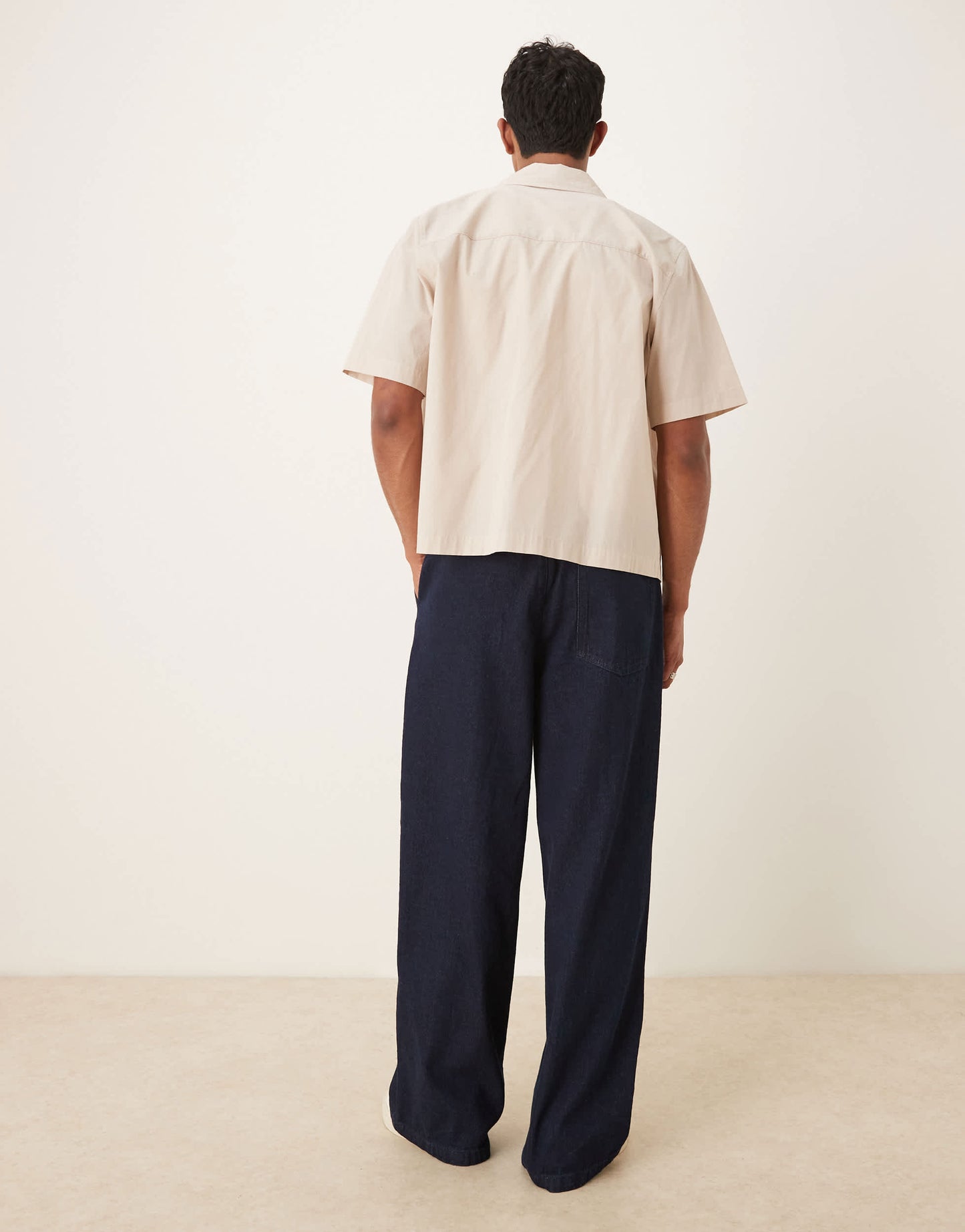 ASOS DESIGN extreme baggy lightweight jean in raw wash