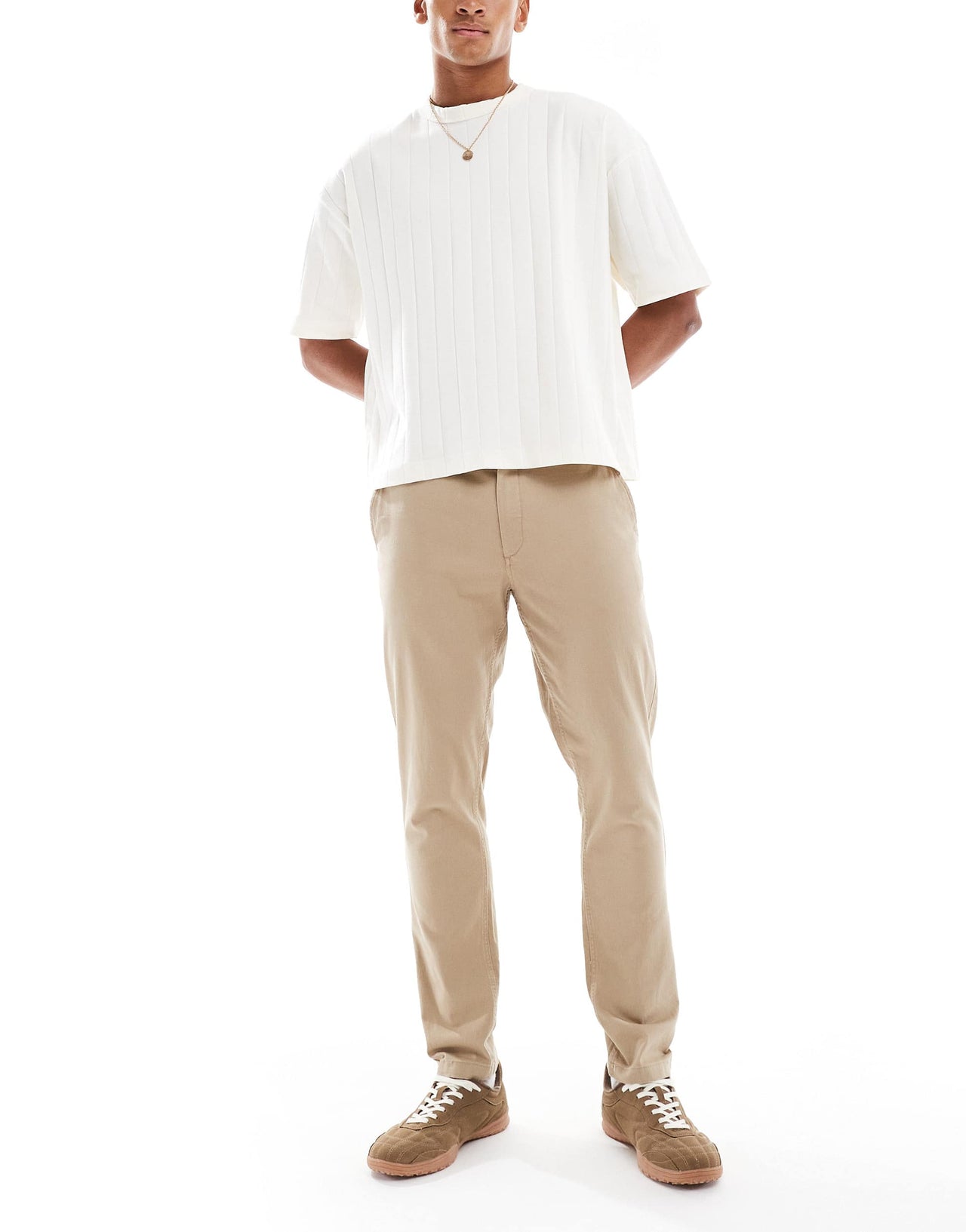 Jack & Jones slim fit chino in beige