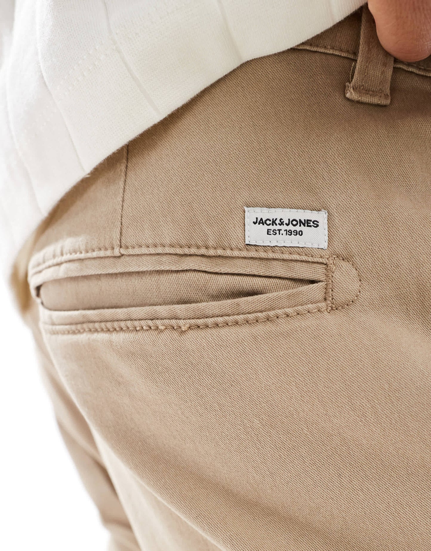 Jack & Jones slim fit chino in beige
