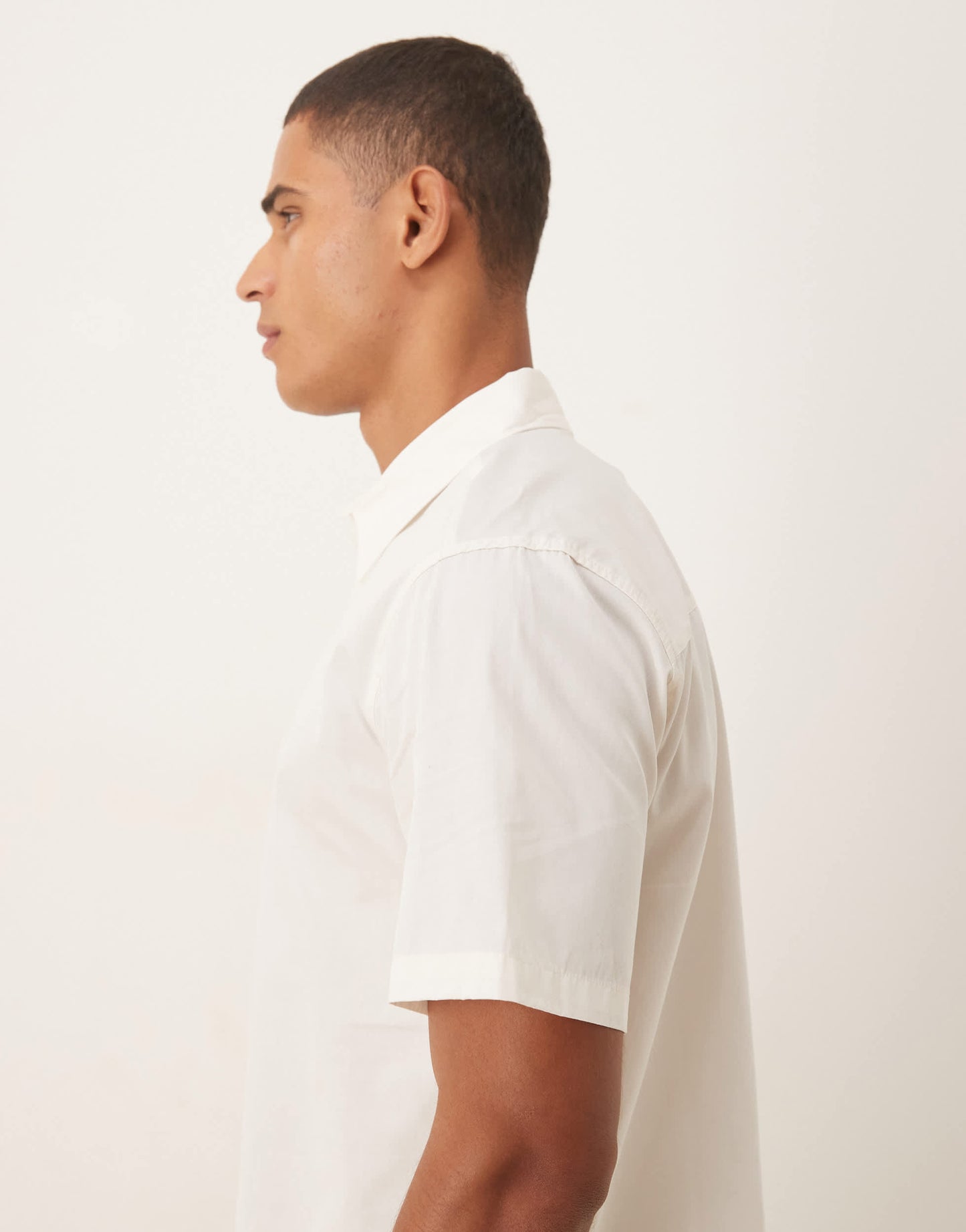ASOS DESIGN relaxed shirt in white