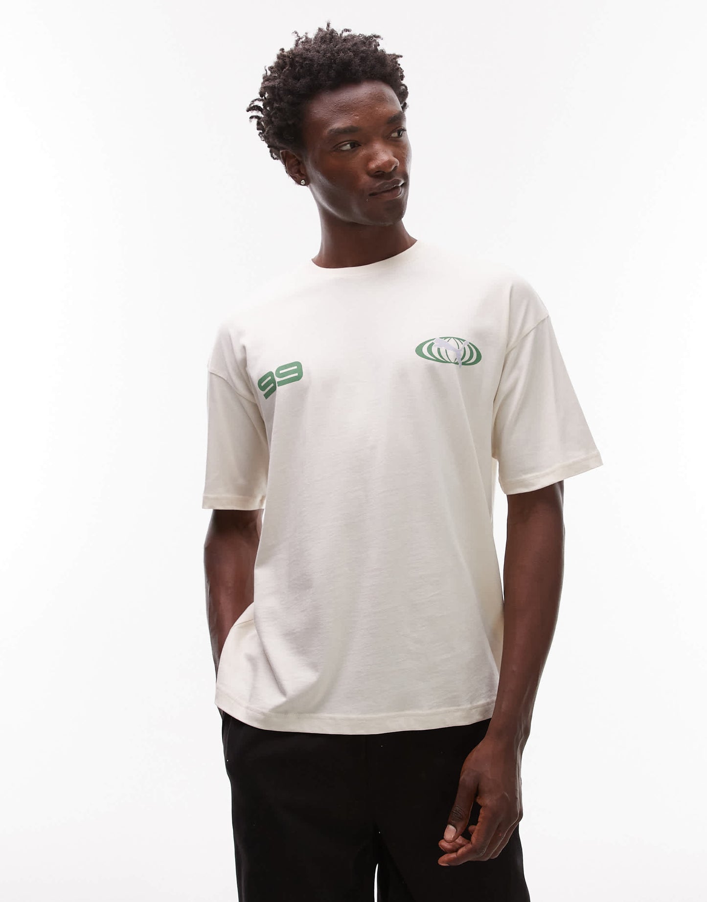 Puma Racing 99 back print t-shirt in beige Exclusive at ASOS