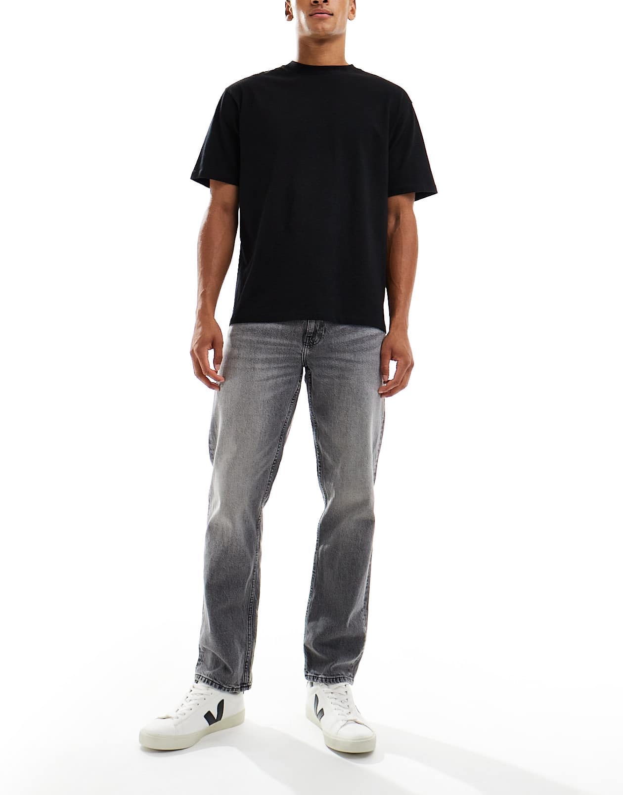 ASOS DESIGN Essentials 3 pack relaxed crew neck t-shirts in black