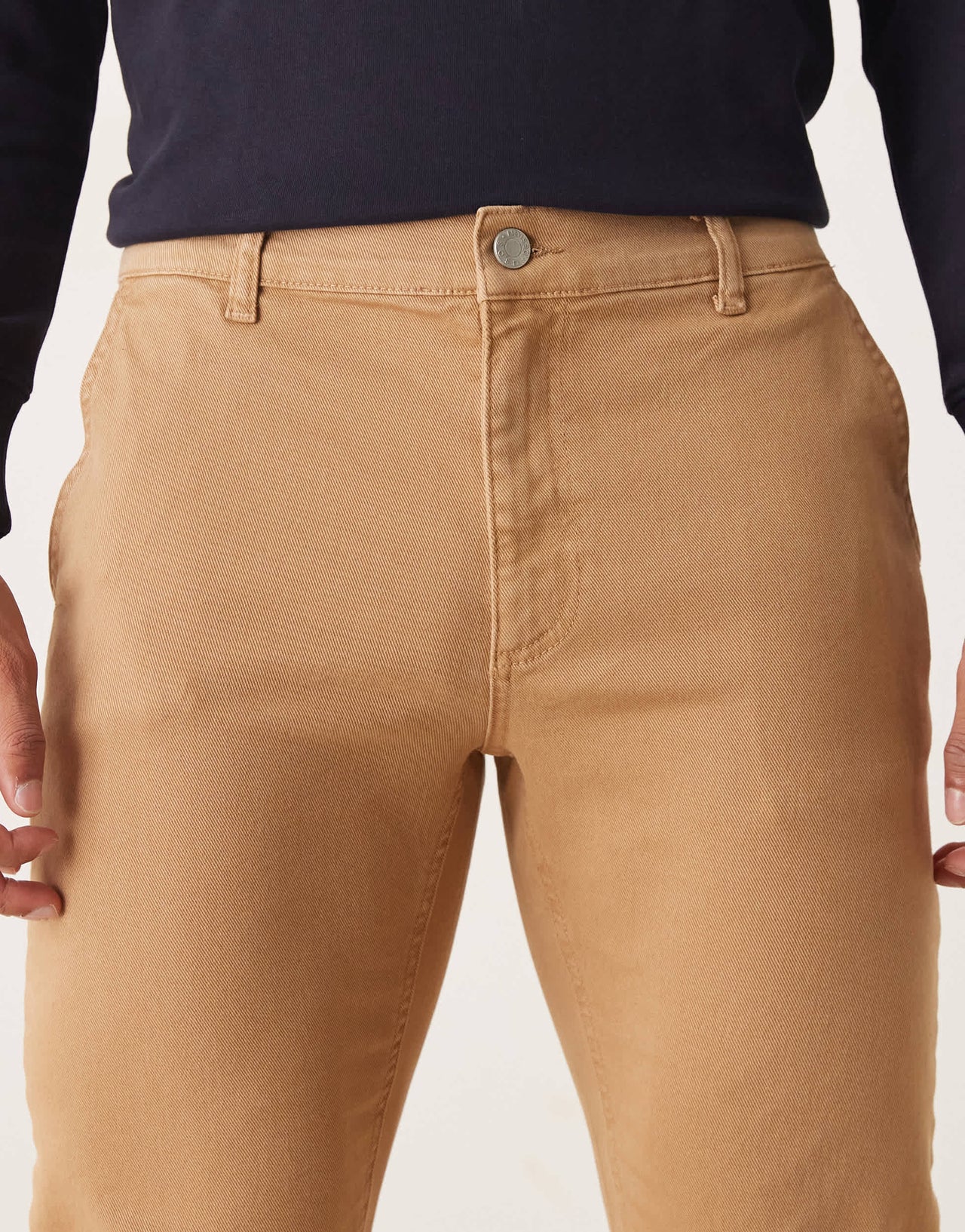 ASOS DESIGN skinny chinos in beige