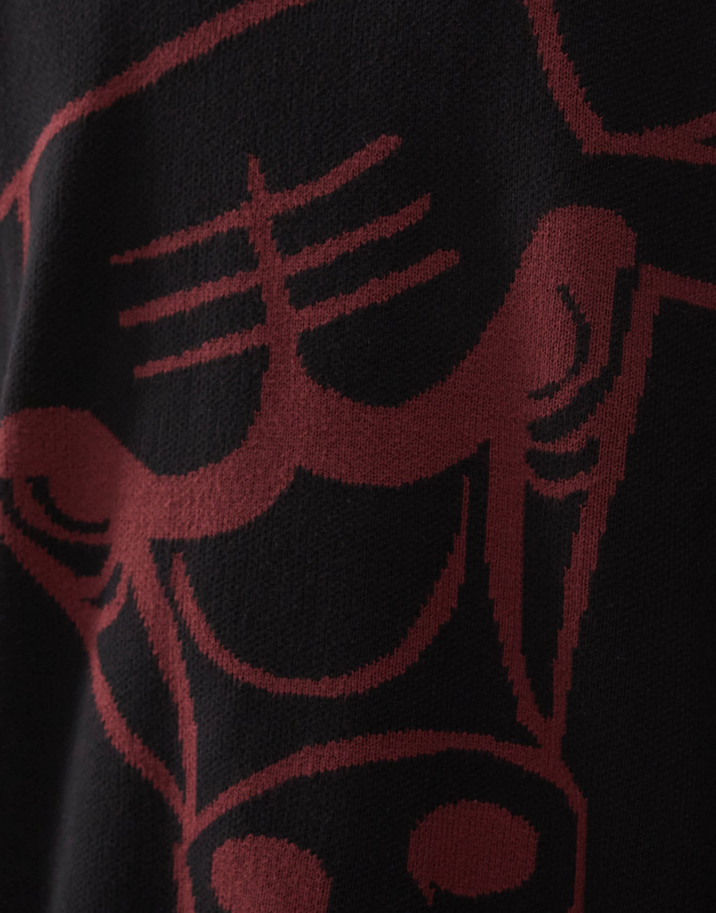 New Era Chicago Bulls oversized knitted jumper in black