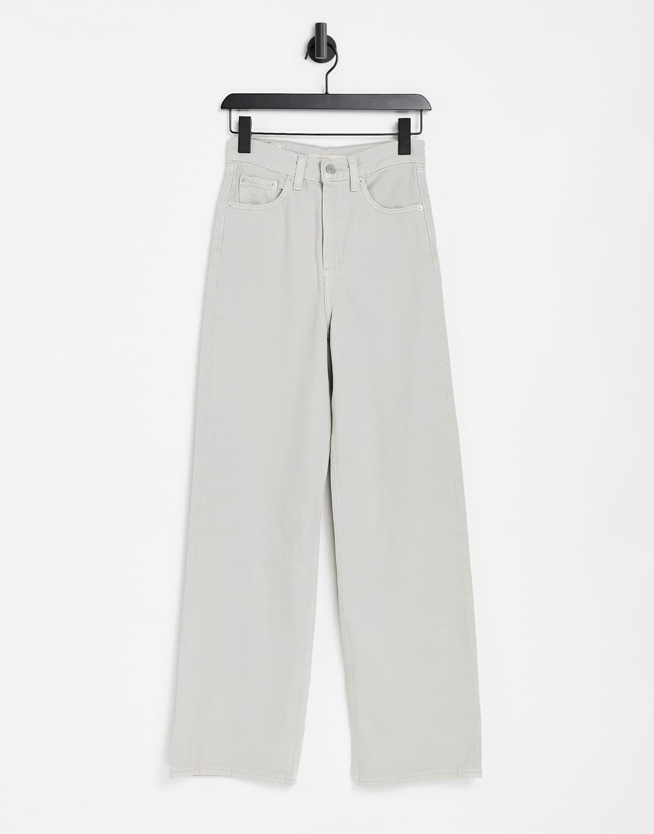 Levi's high loose jeans in ecru