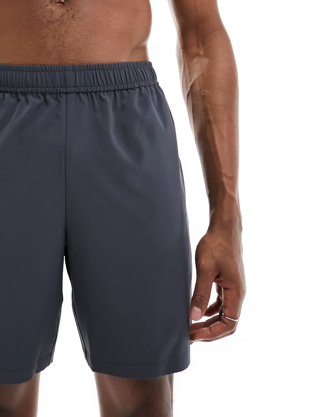 4505 Icon 7 inch training shorts with quick dry in charcoal - ASOS Sample Sale