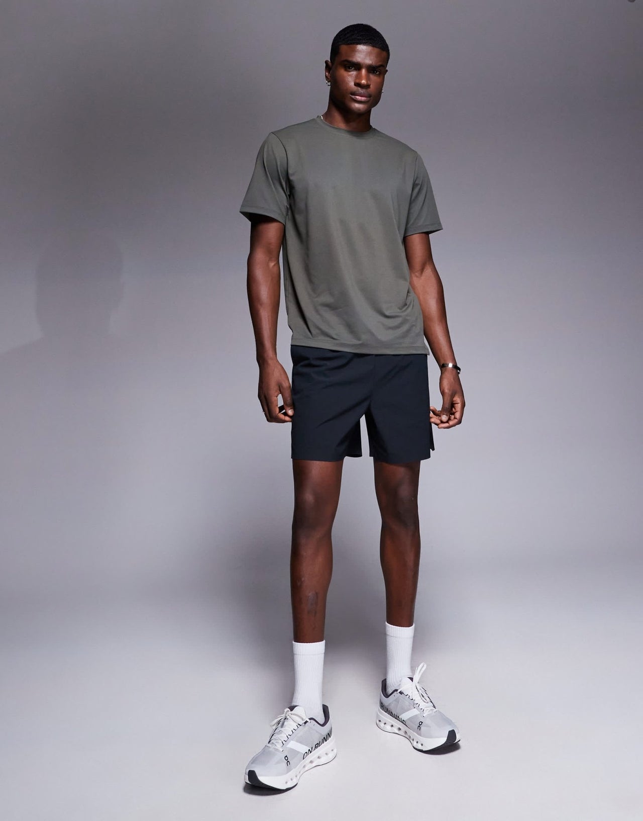 4505 Icon quick dry mesh training t-shirt in dark green - ASOS Sample Sale