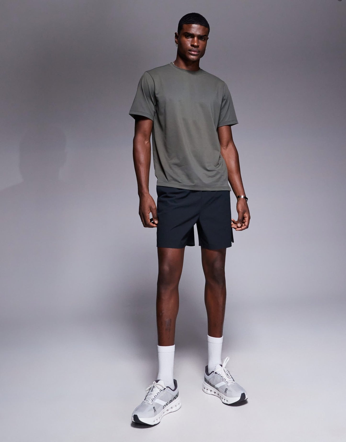 4505 Icon quick dry mesh training t-shirt in dark green - ASOS Sample Sale