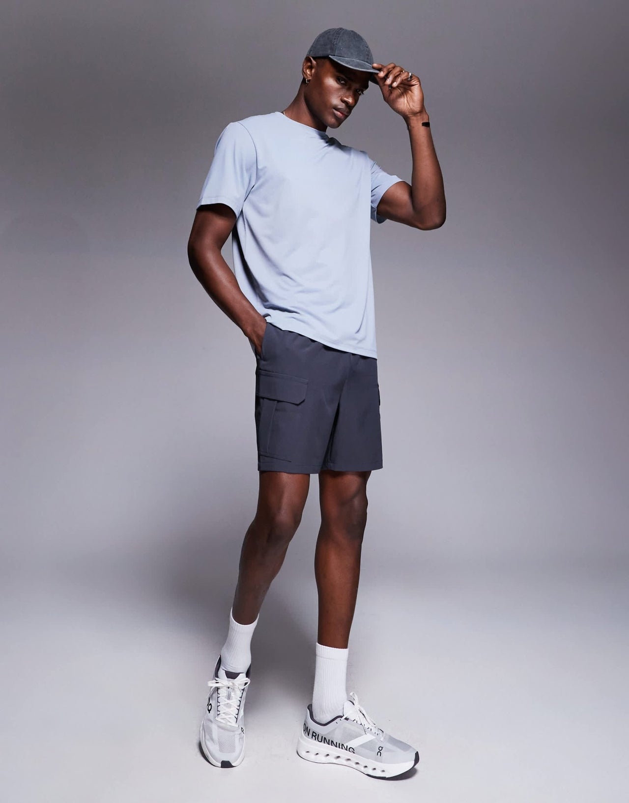 4505 Icon quick dry mesh training t-shirt in grey - ASOS Sample Sale