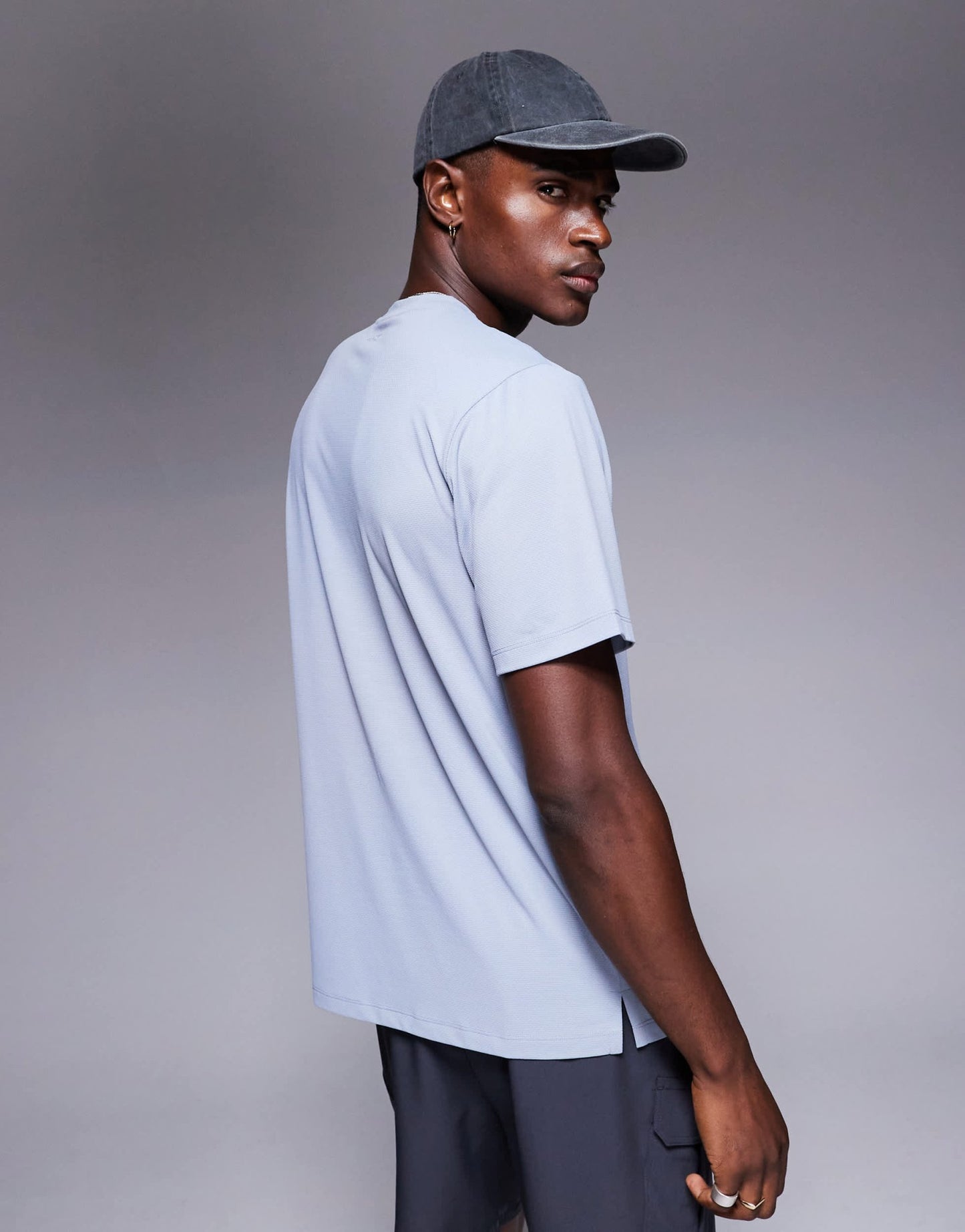 4505 Icon quick dry mesh training t-shirt in grey - ASOS Sample Sale