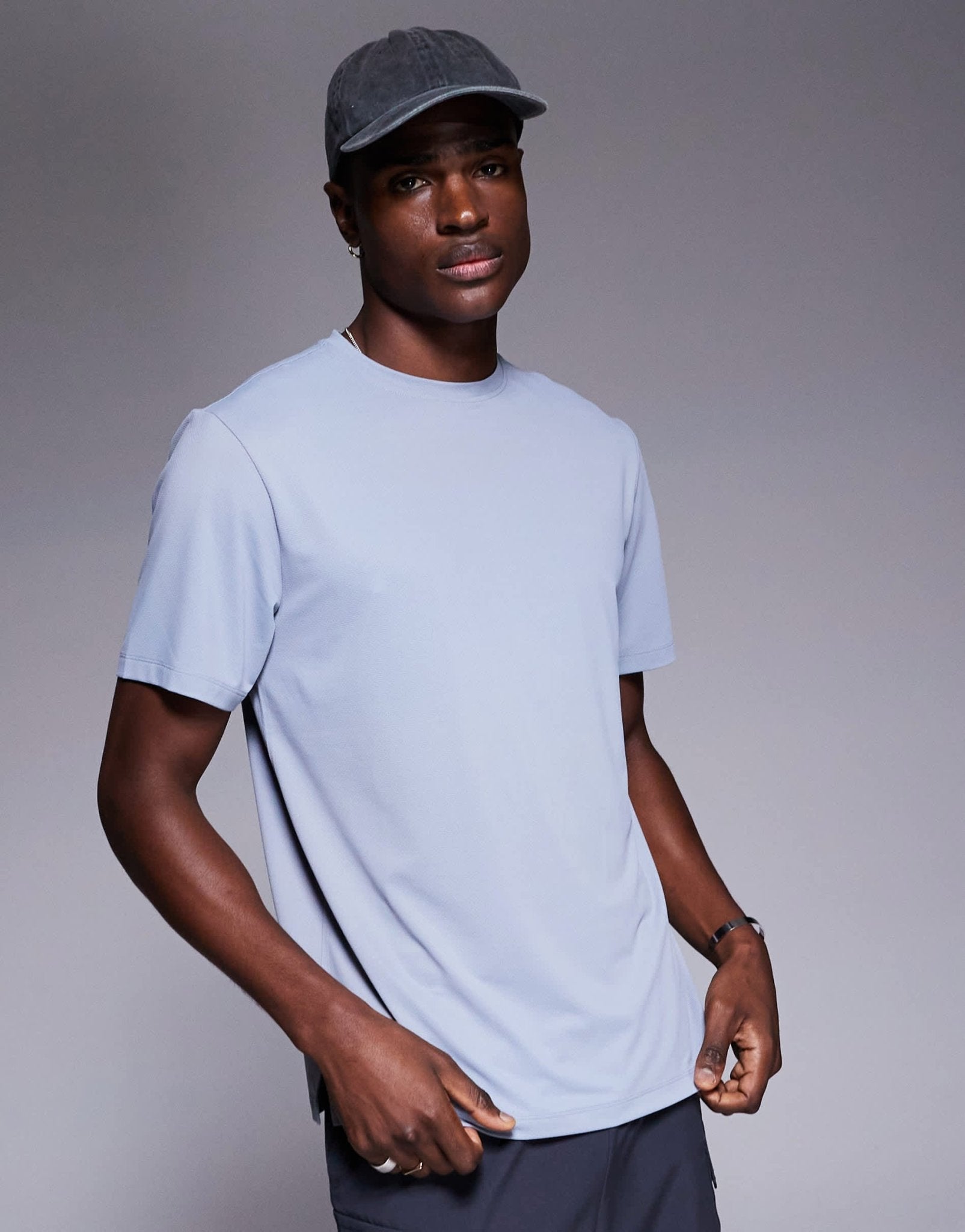4505 Icon quick dry mesh training t-shirt in grey - ASOS Sample Sale