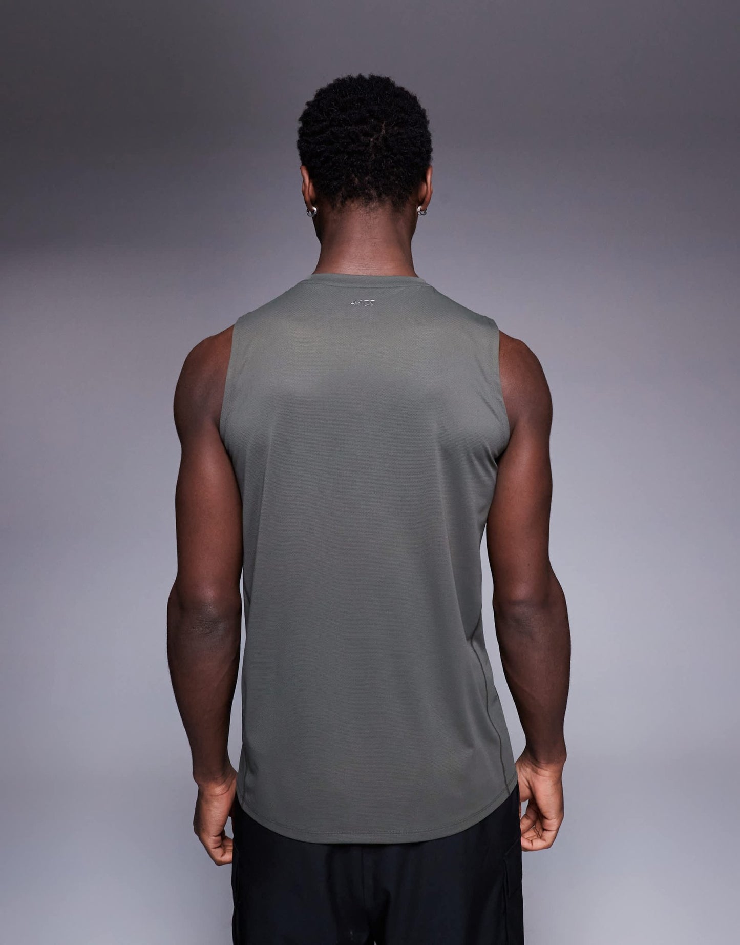 4505 Icon quick dry mesh training tank in dark green - ASOS Sample Sale