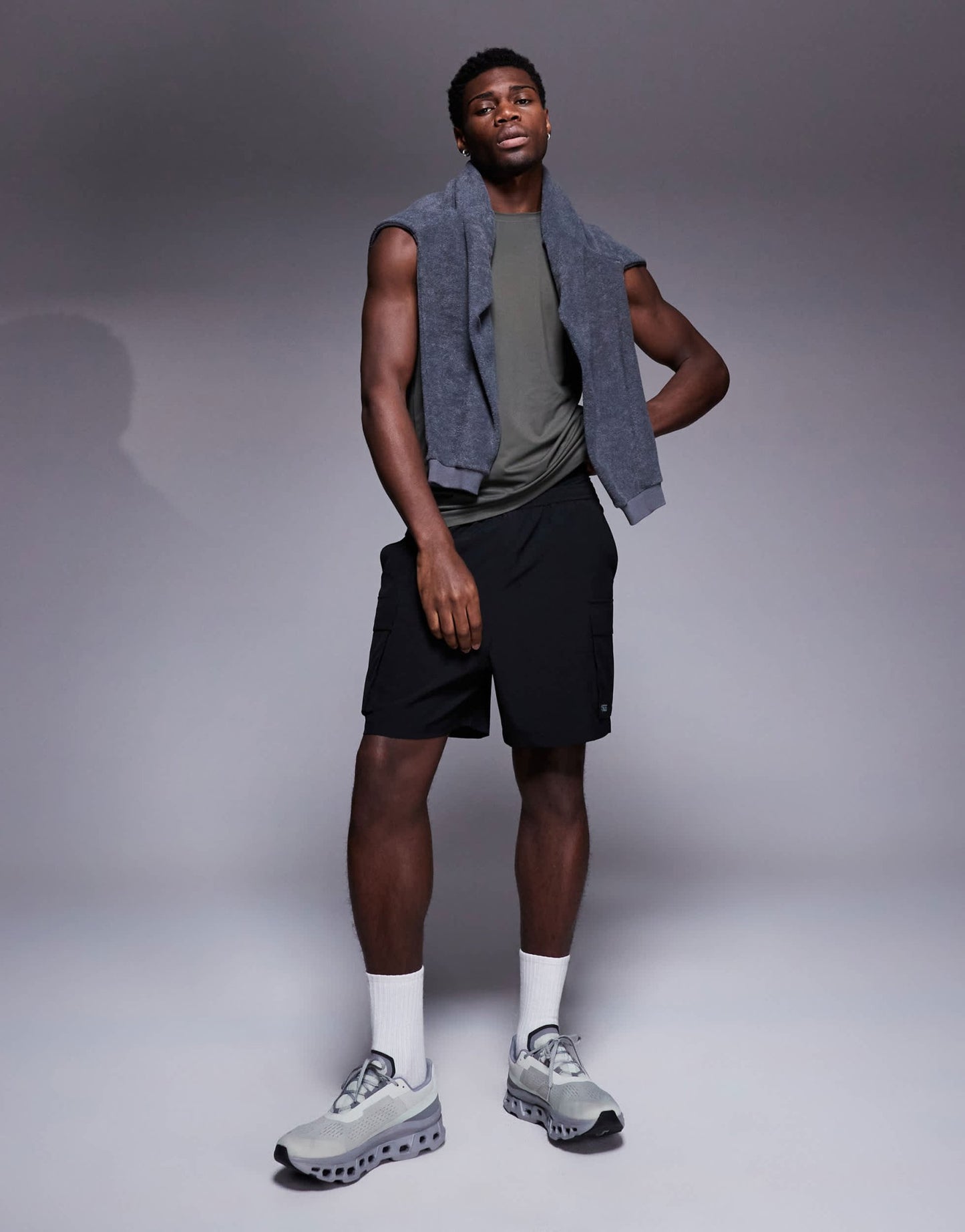 4505 Icon quick dry mesh training tank in dark green - ASOS Sample Sale