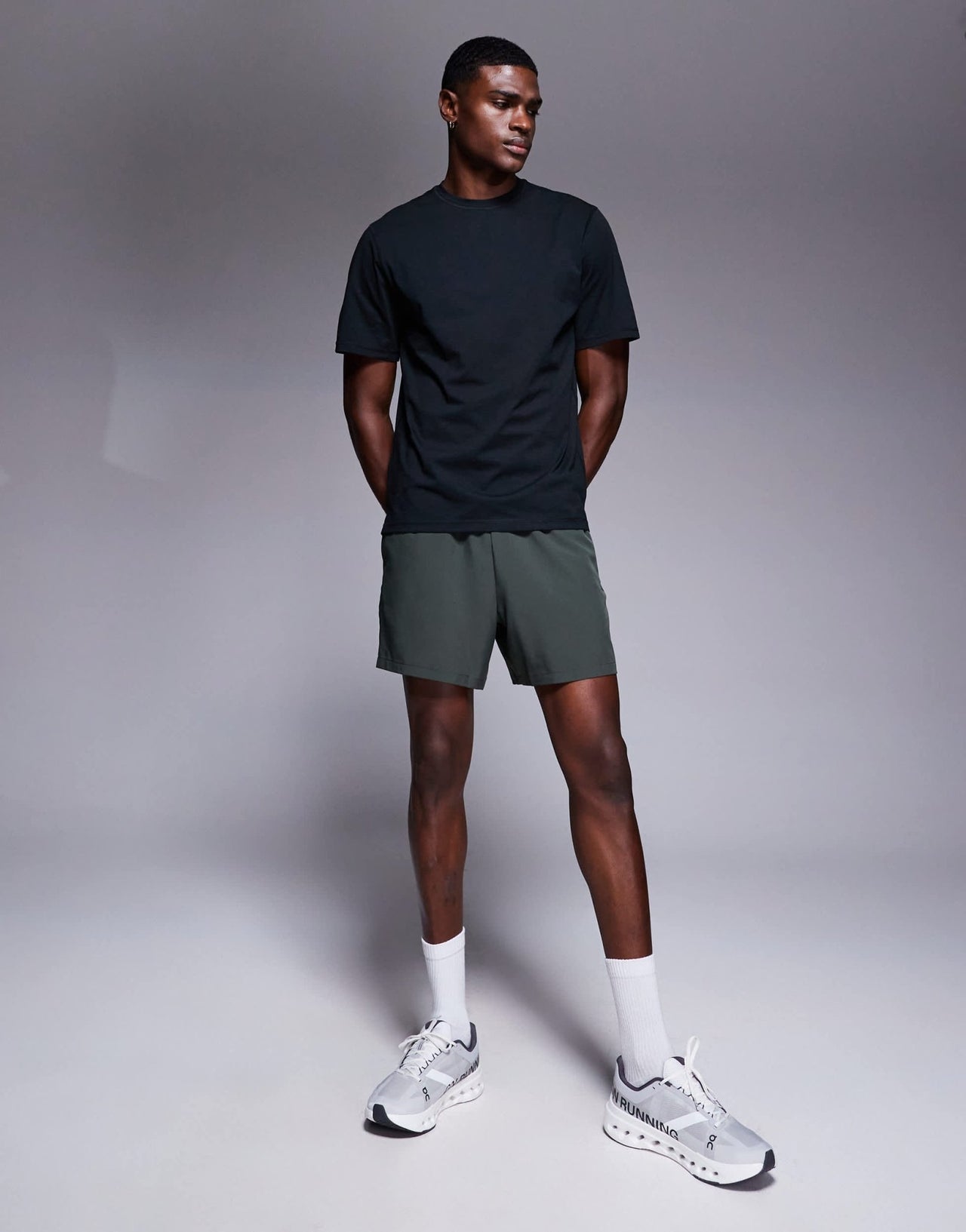 4505 performance quick dry straight fit training t-shirt in black - ASOS Sample Sale