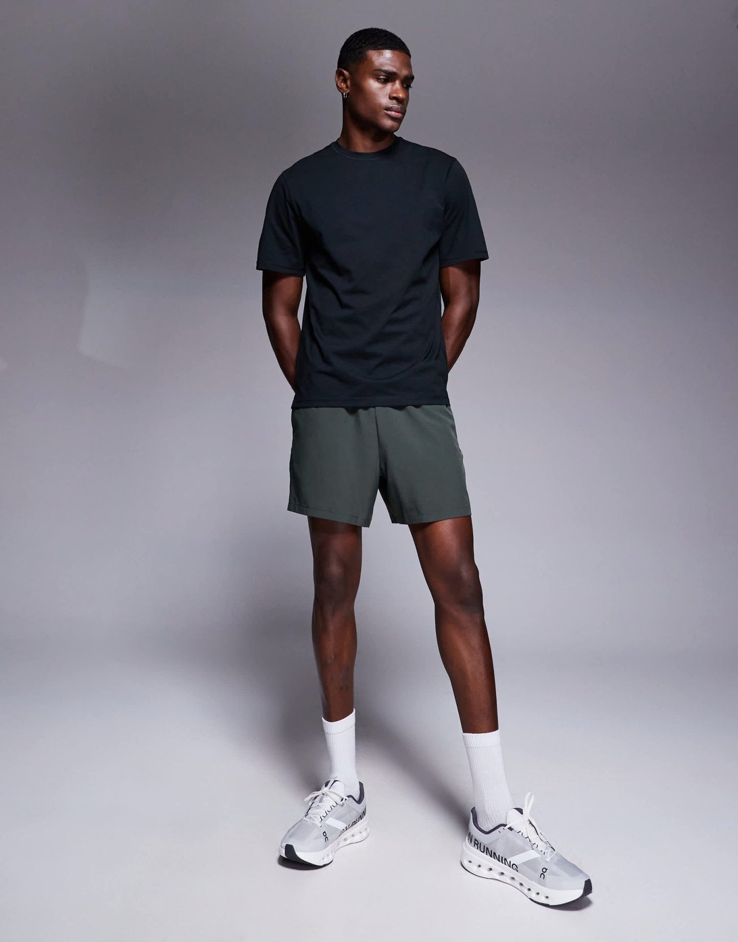 4505 performance quick dry straight fit training t-shirt in black - ASOS Sample Sale