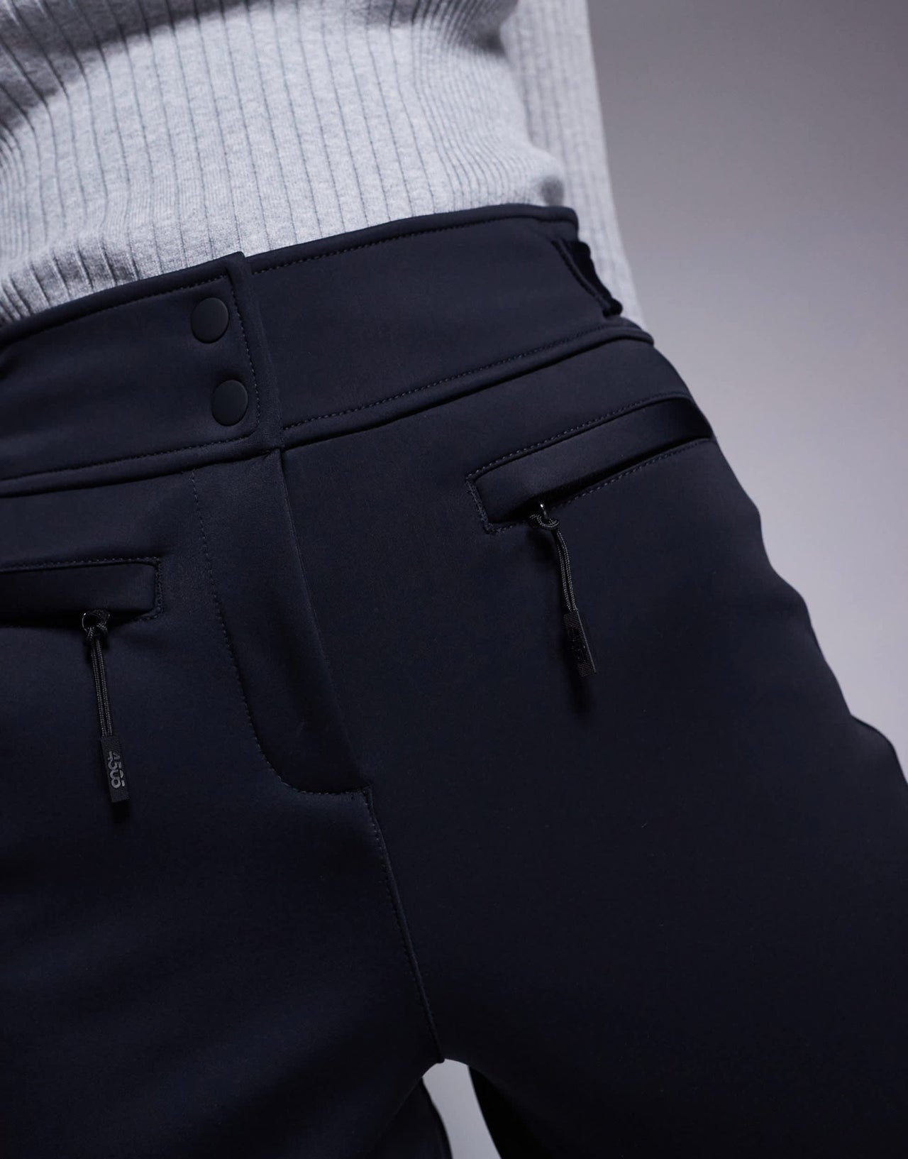 4505 Ski soft shell water repellent skinny ski pants in black - ASOS Sample Sale