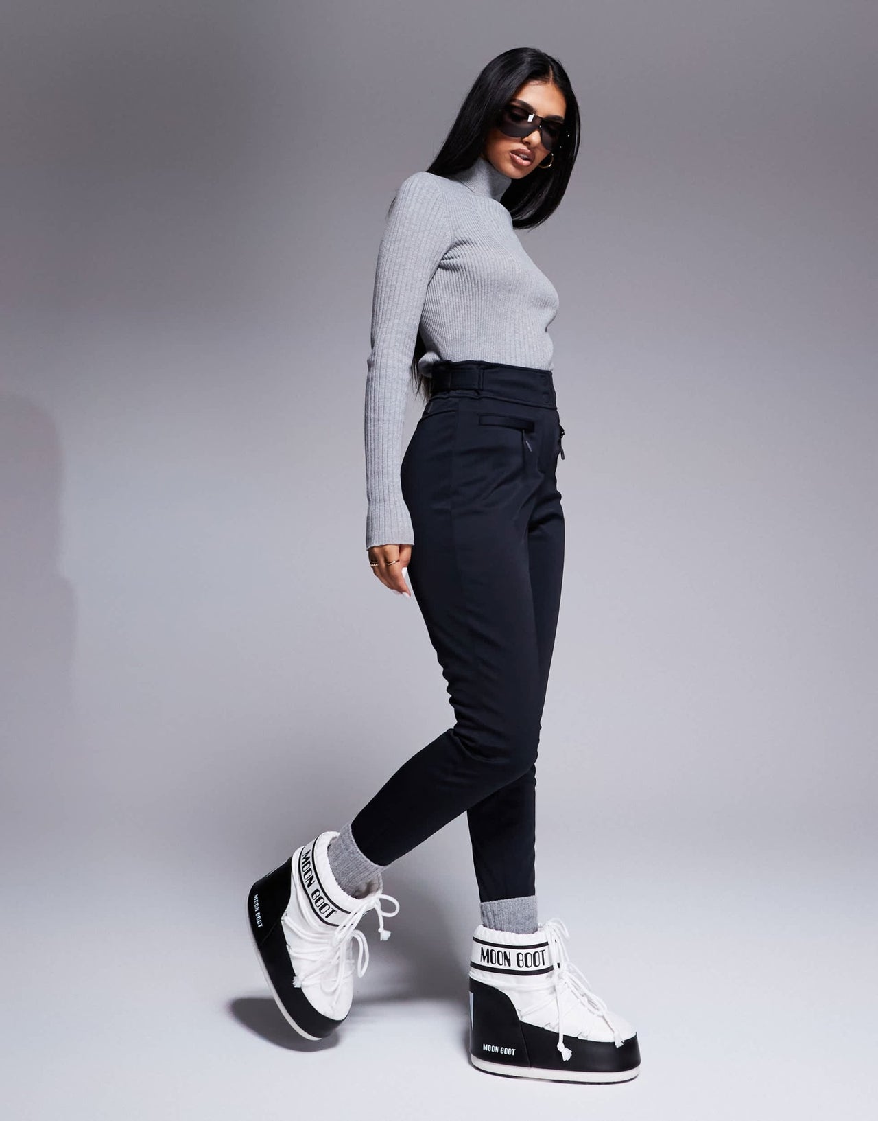 4505 Ski soft shell water repellent skinny ski pants in black - ASOS Sample Sale